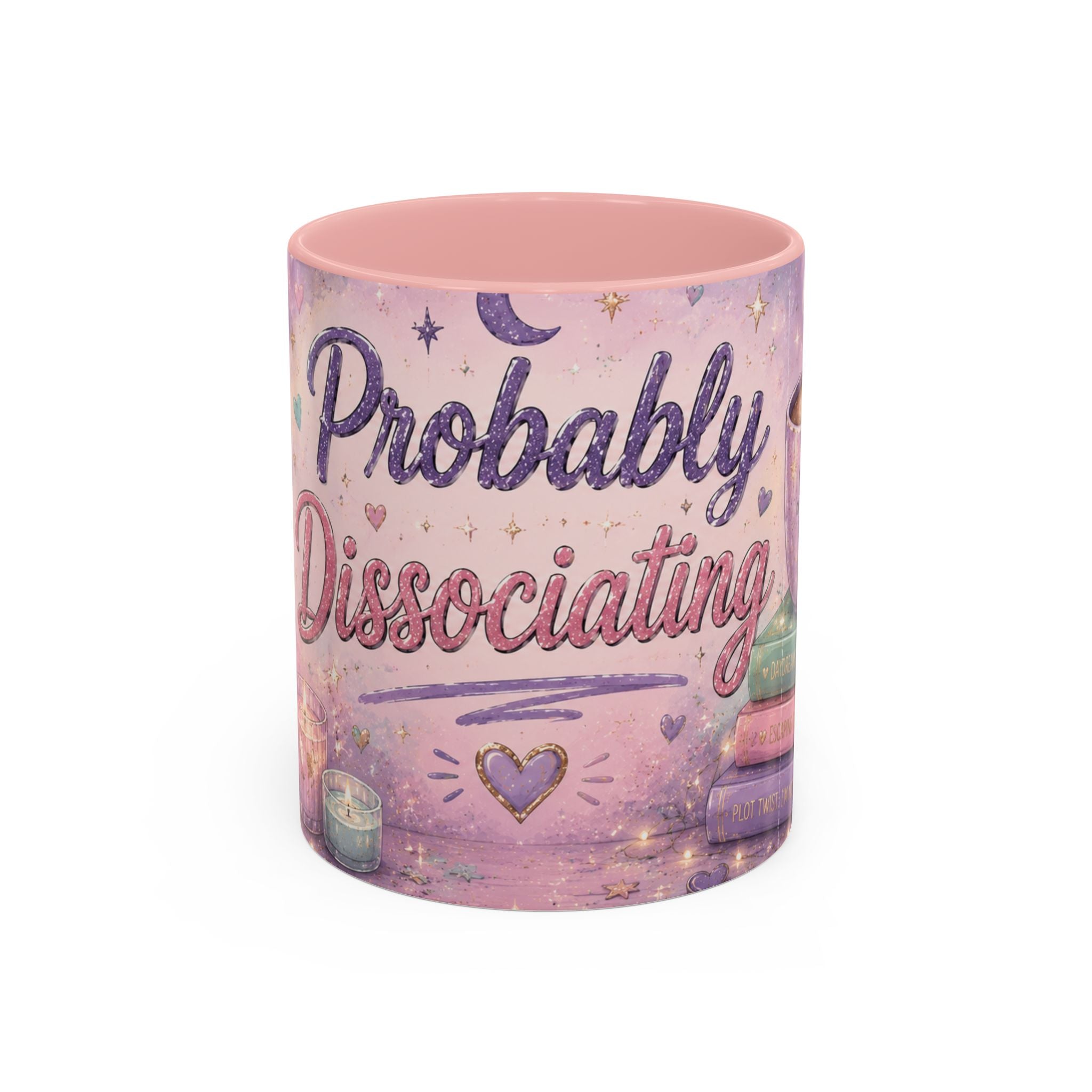 Probably Dissociating Mug 🌙 | Pastel Neurospicy Coffee Cup | NeuroVibe Shop™