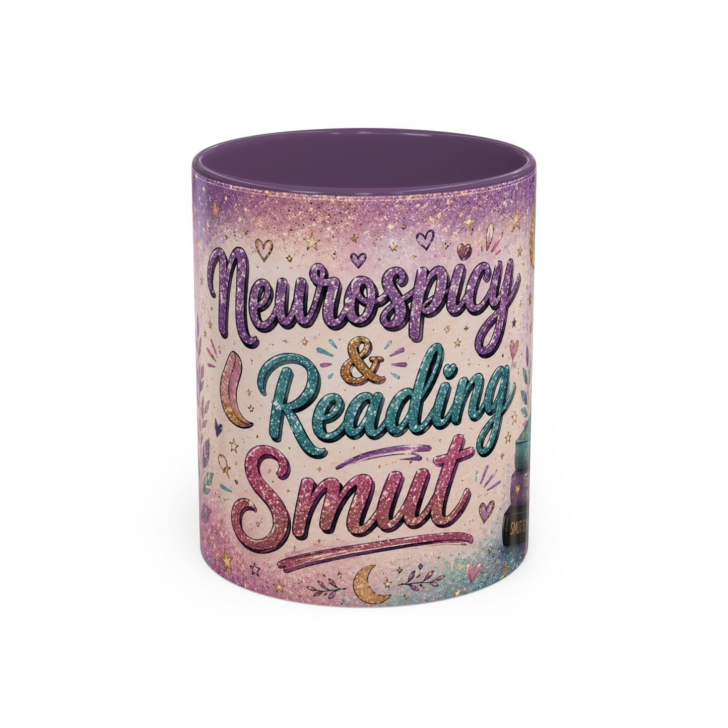 Neurospicy & Reading Smut Mug 📚 | Cozy Booktok Coffee Cup | NeuroVibe Shop™