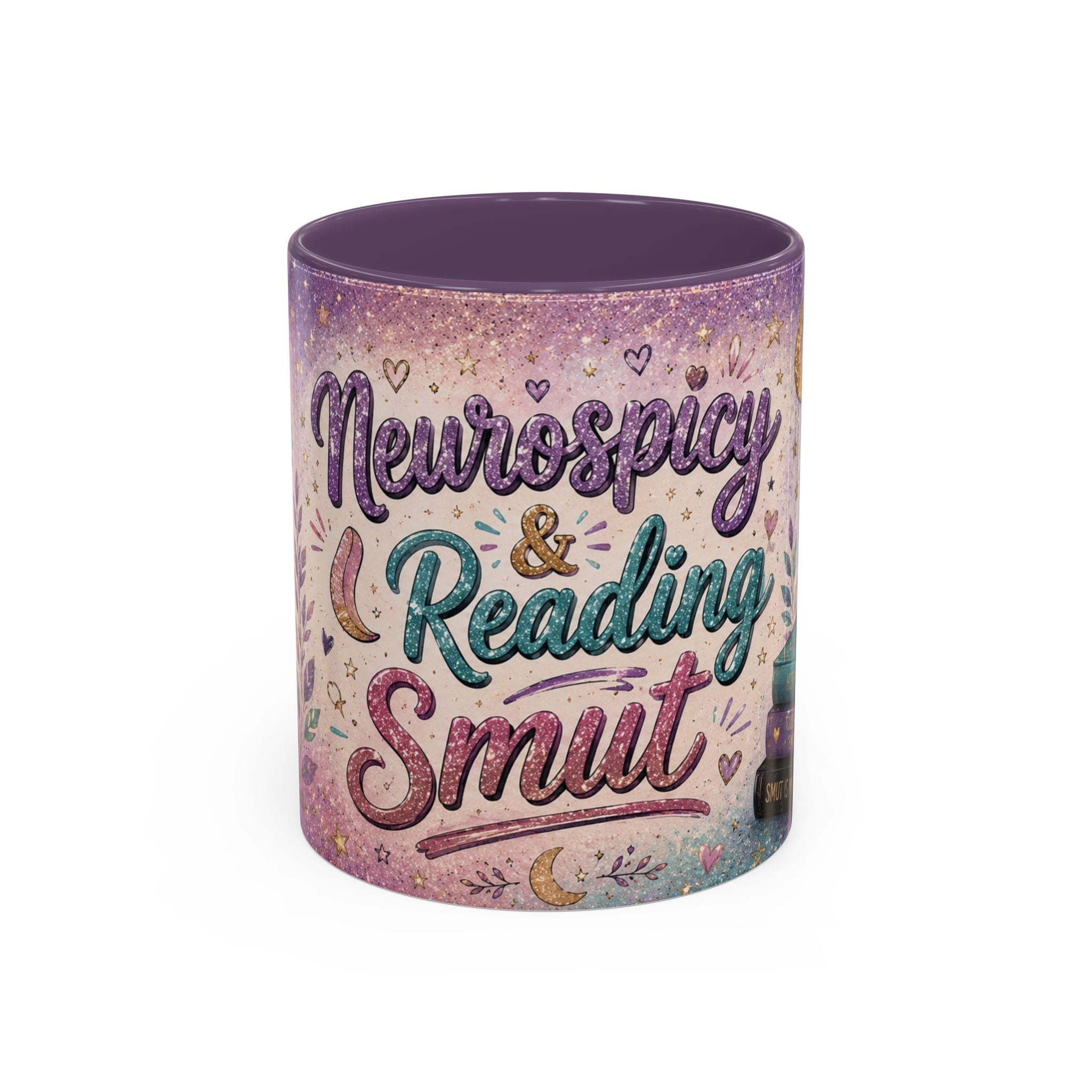 Neurospicy & Reading Smut Mug 📚 | Cozy Booktok Coffee Cup | NeuroVibe Shop™
