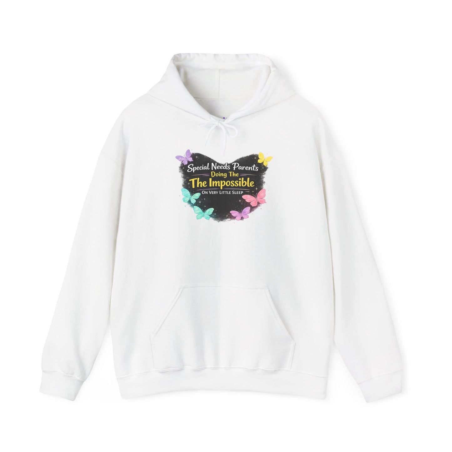 Special Needs Parent Hoodie, Doing The Impossible On Very Little Sleep Tee, Autism Mom Gift, ADHD Parent Hoodie, Advocate Hoodie