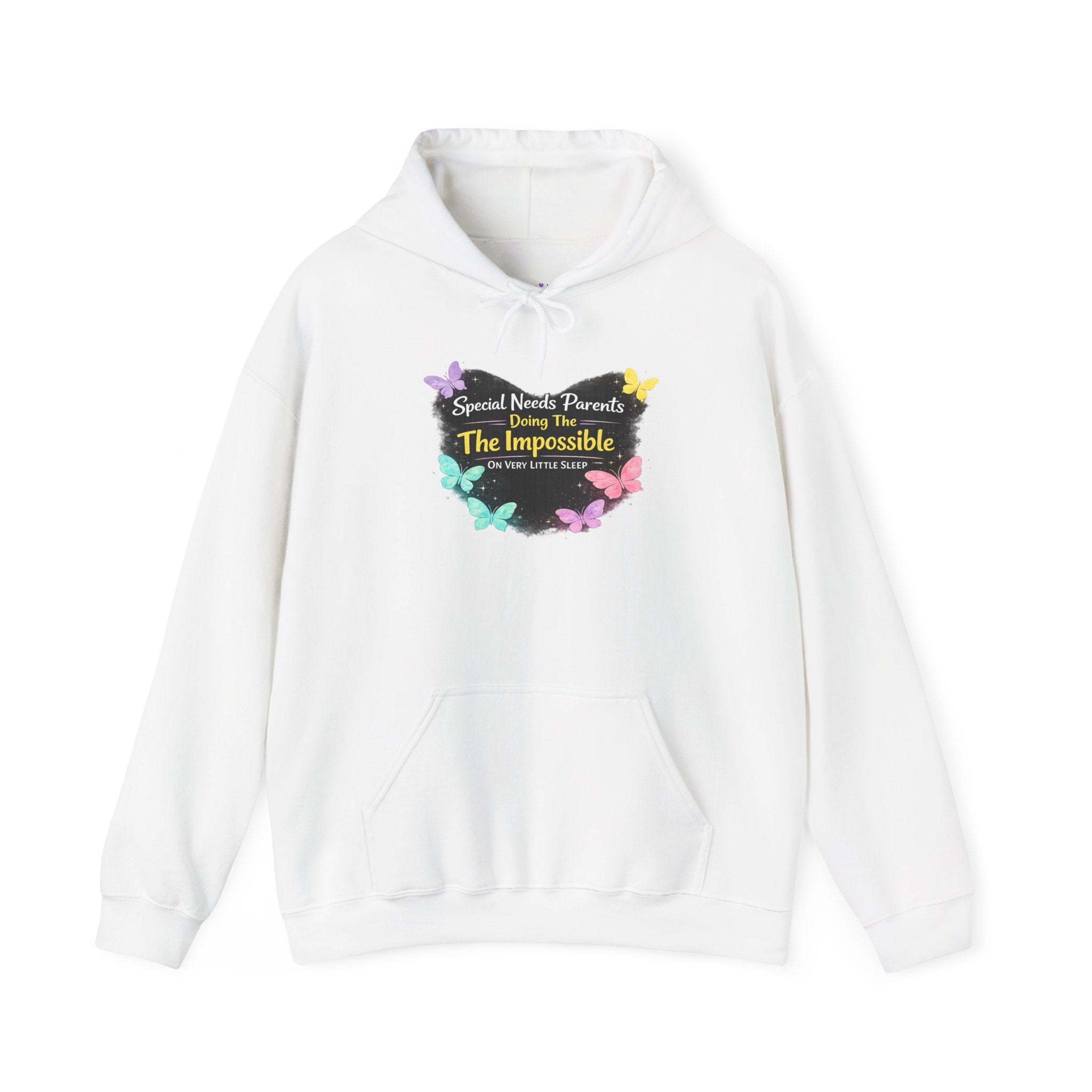 Special Needs Parent Hoodie, Doing The Impossible On Very Little Sleep Tee, Autism Mom Gift, ADHD Parent Hoodie, Advocate Hoodie
