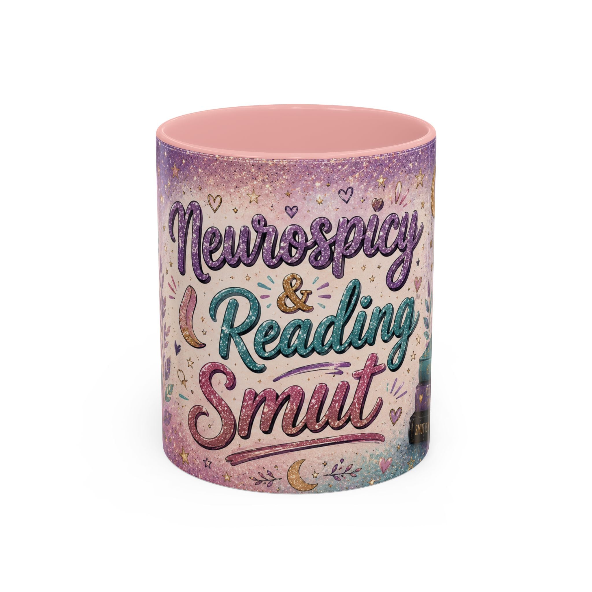 Neurospicy & Reading Smut Mug 📚 | Cozy Booktok Coffee Cup | NeuroVibe Shop™