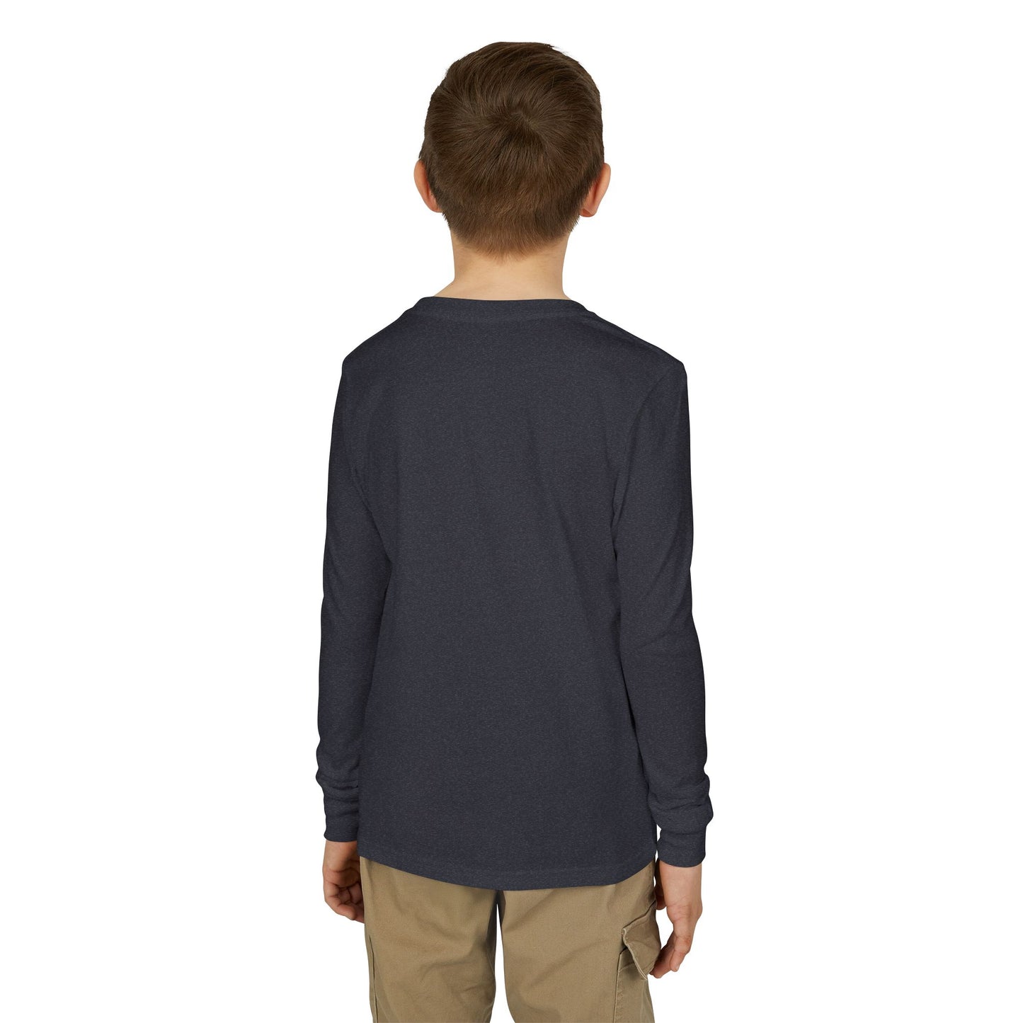Cute Owl Youth Long Sleeve Shirt | Moon & Stars Night Owl Kids Graphic Tee | NeuroVibe Shop™