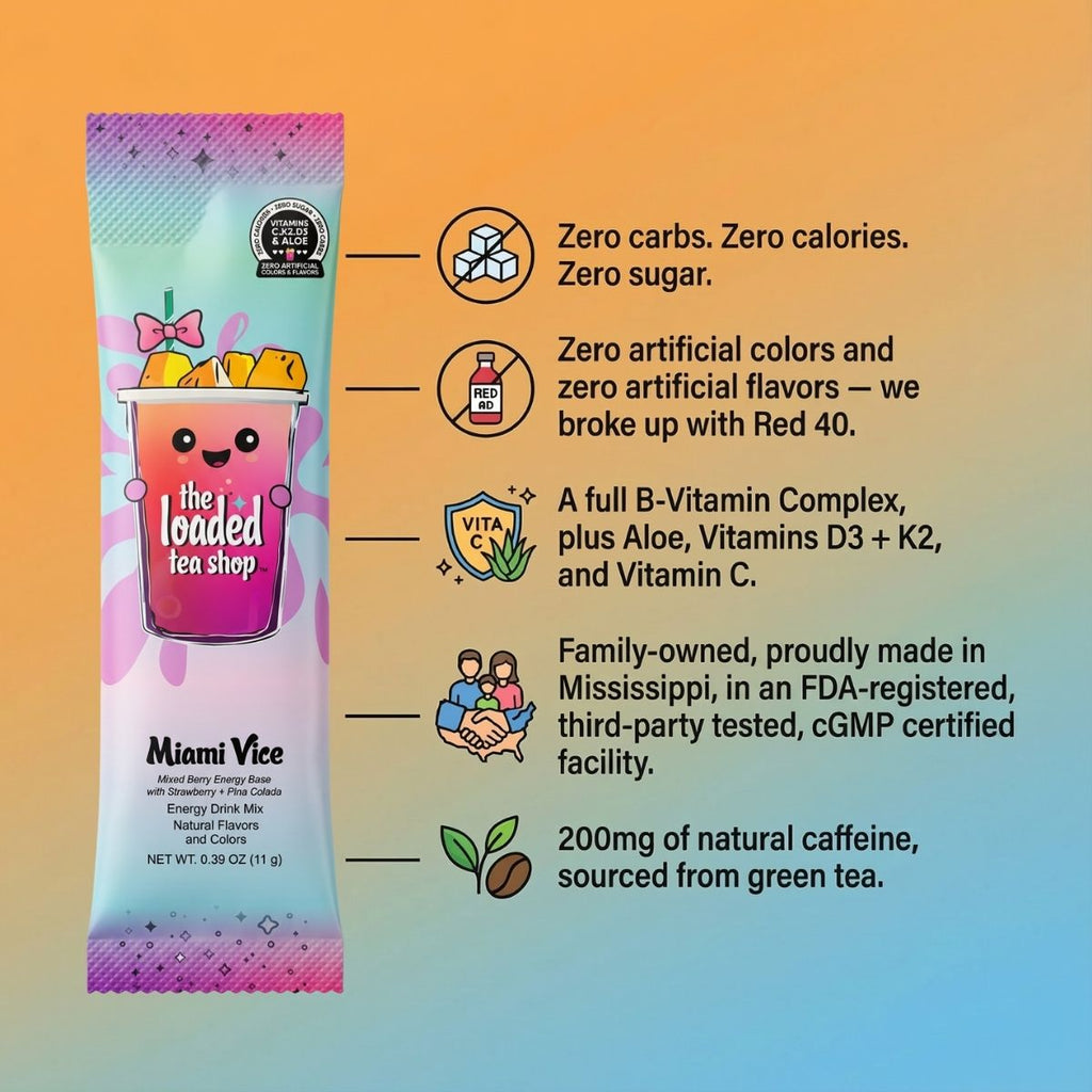 🧋 Loaded Tea Shop | Miami Vice Boost