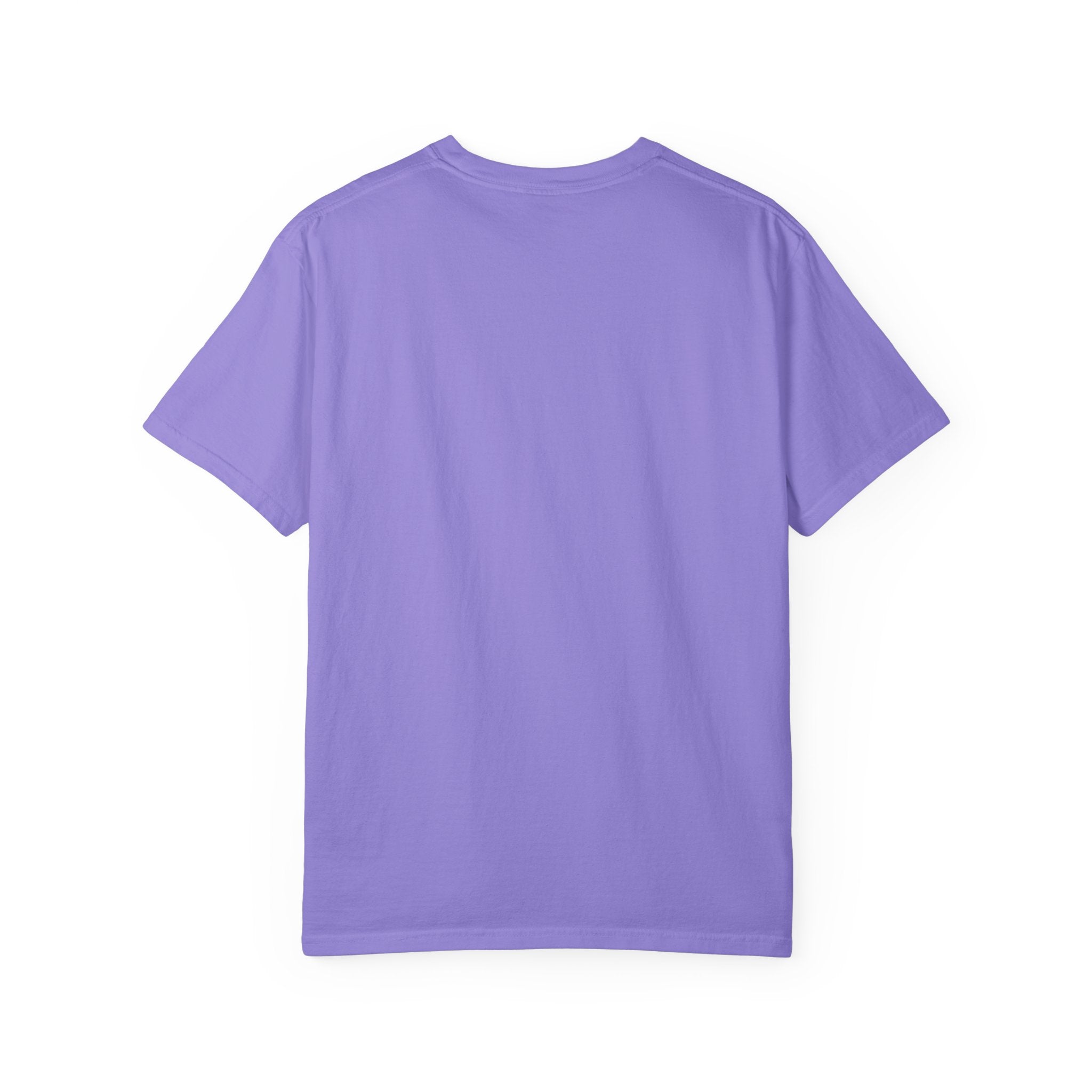Radiate Positive Shirt – Groovy Purple & Teal Sunshine Floral Tee | Mental Health Awareness Gift