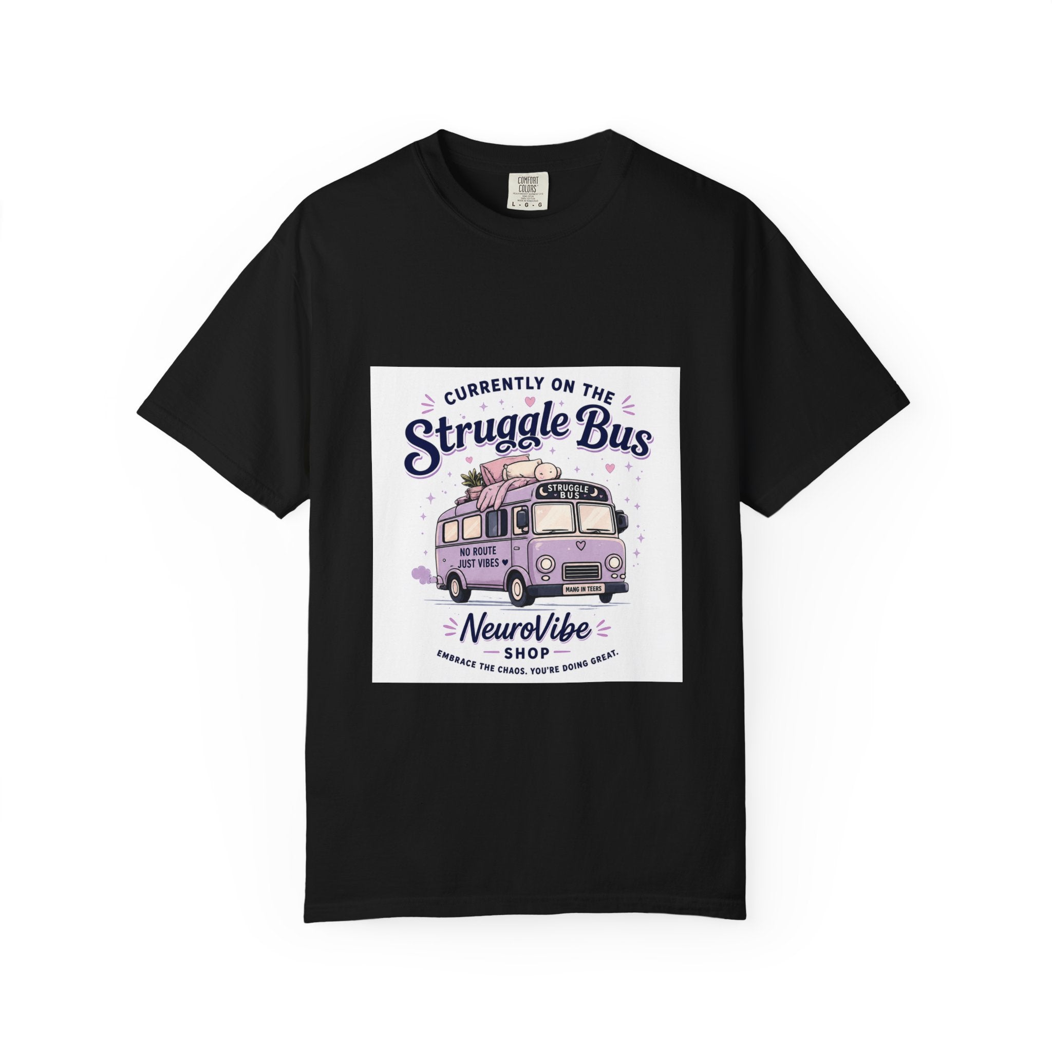 Currently on the Snuggle Bus Tee 🌙 | Cozy Camper Tee | NeuroVibe Shop™