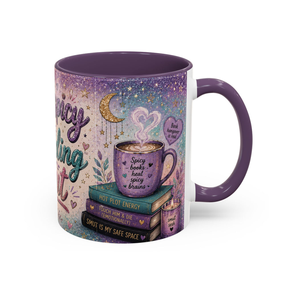 Neurospicy & Reading Smut Mug 📚 | Cozy Booktok Coffee Cup | NeuroVibe Shop™