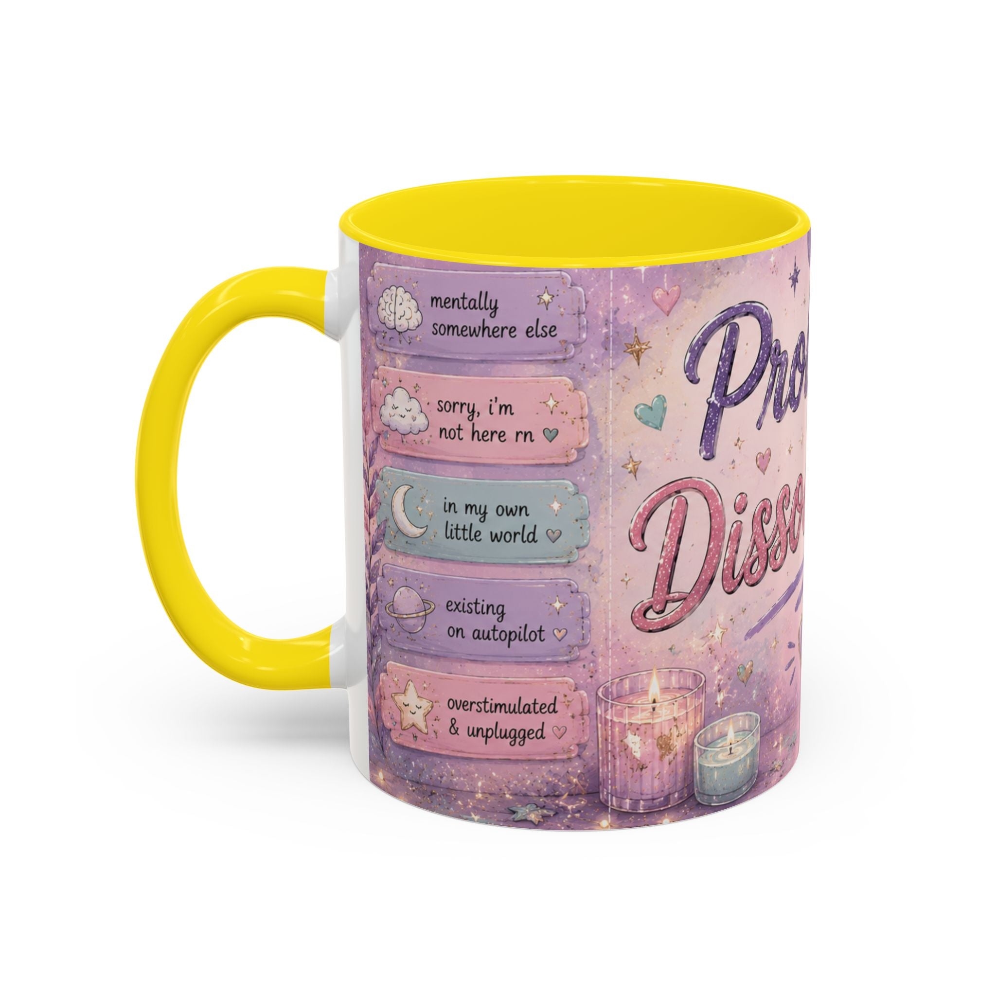 Probably Dissociating Mug 🌙 | Pastel Neurospicy Coffee Cup | NeuroVibe Shop™