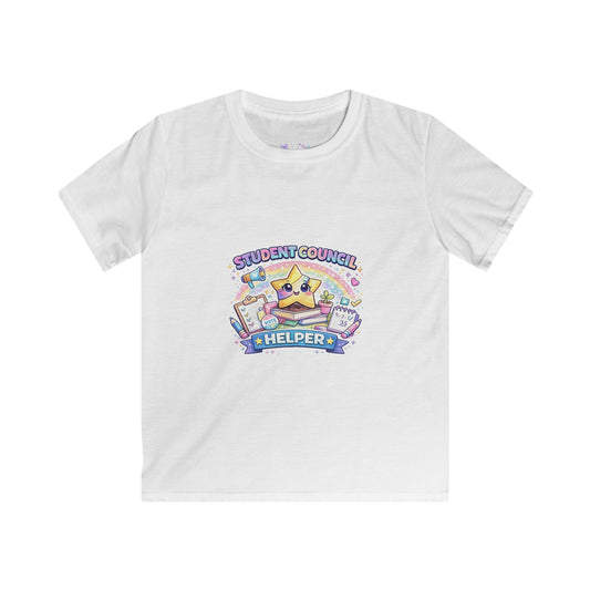 Student Council Helper T-Shirt | Kids School Leadership Tee | Student Government Shirt | Back to School Apparel ⭐📚🗳️🌈