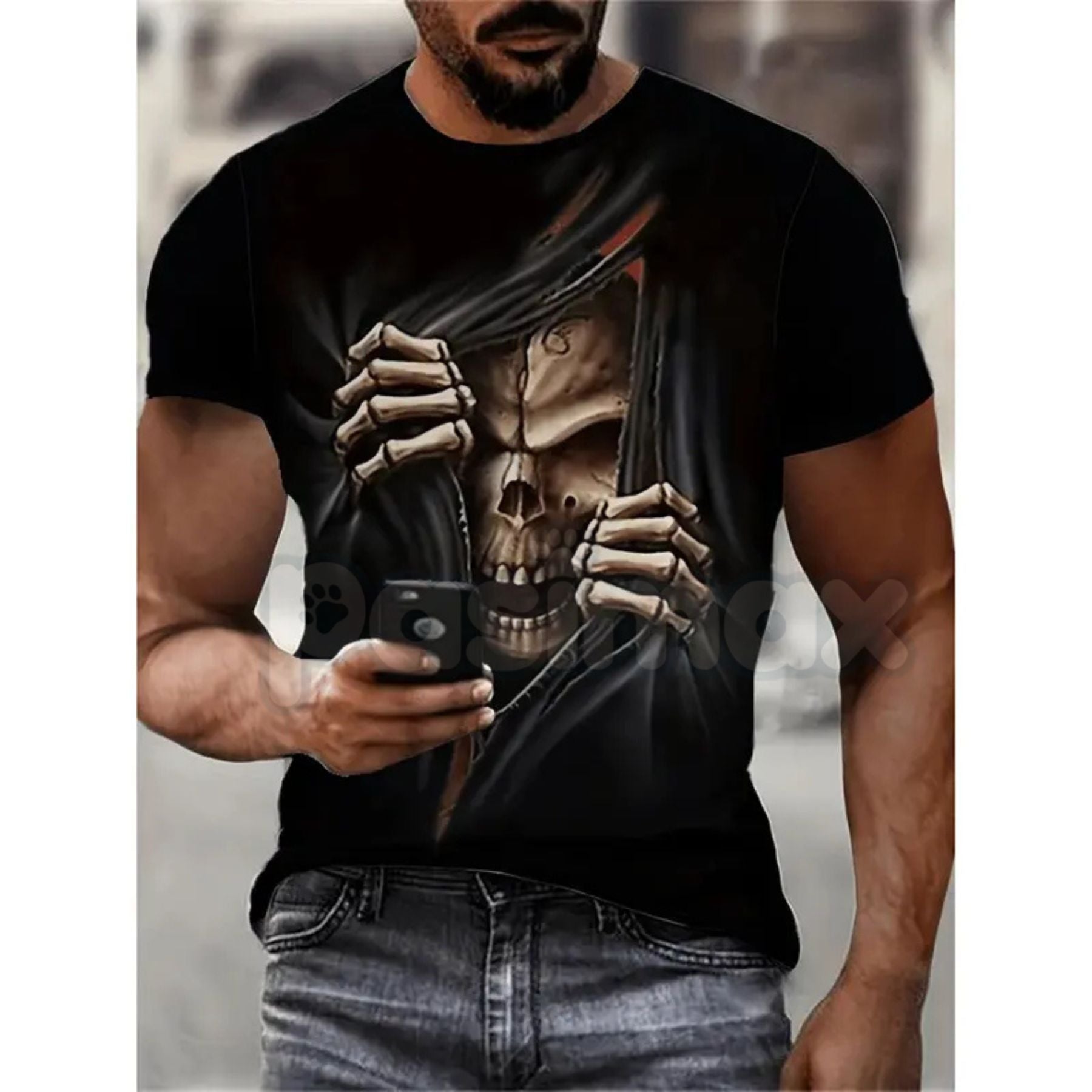 Vintage Skull Energy Tee
