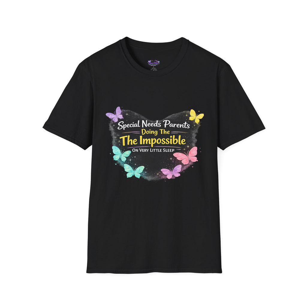 Special Needs Parent Shirt | Doing The Impossible On Very Little Sleep Tee | Autism ADHD Parent Support Shirt