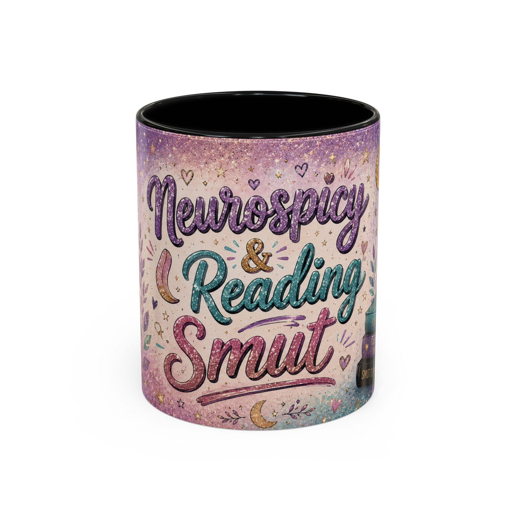 Neurospicy & Reading Smut Mug 📚 | Cozy Booktok Coffee Cup | NeuroVibe Shop™