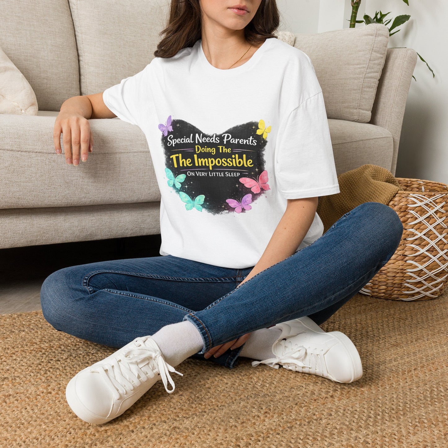 Special Needs Parent Shirt | Doing The Impossible On Very Little Sleep Tee | Autism ADHD Parent Support Shirt