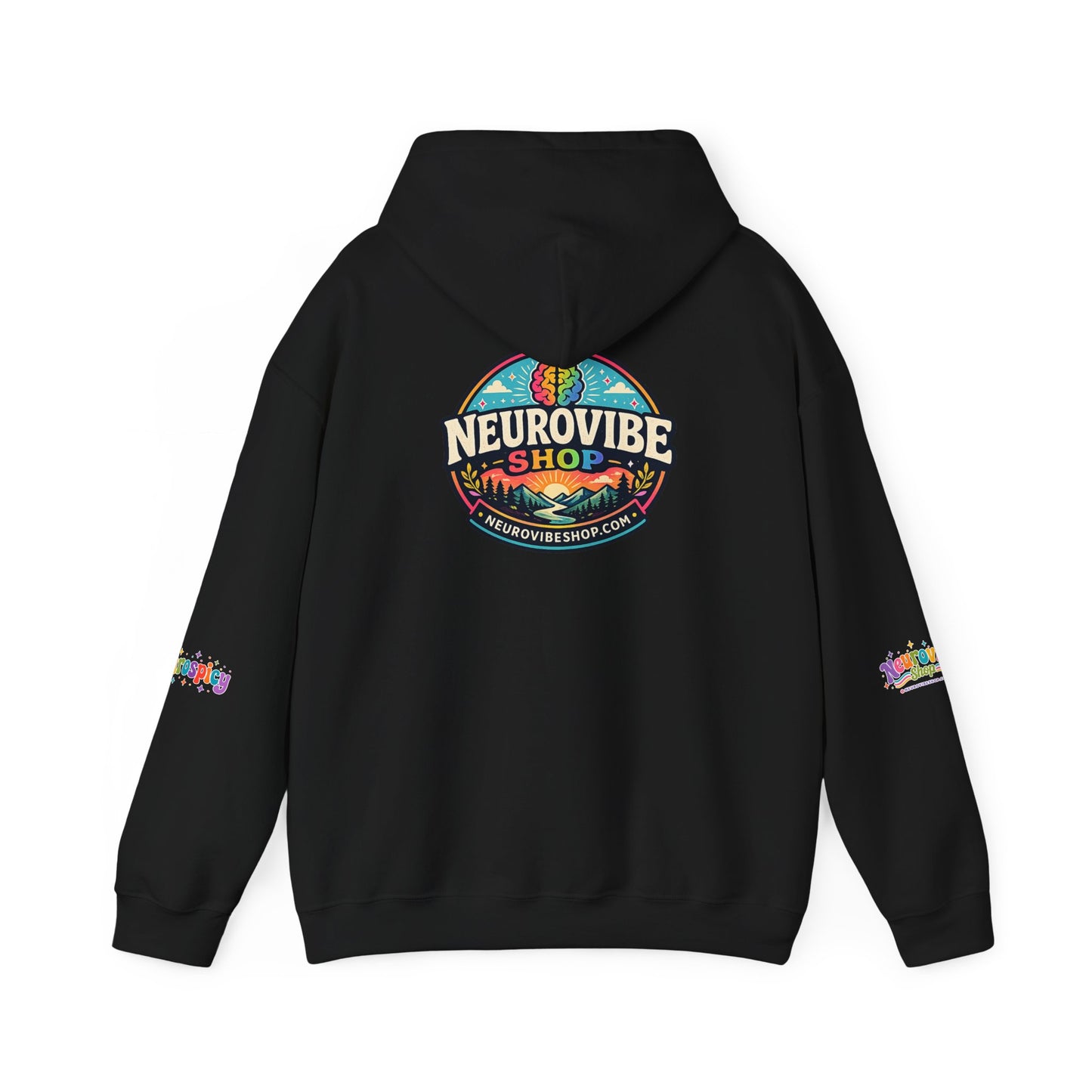 Neurodivergent Proud Hoodie
Neurodivergent Proud Hoodie | Rainbow Neurodiversity Awareness Pullover Sweatshirt