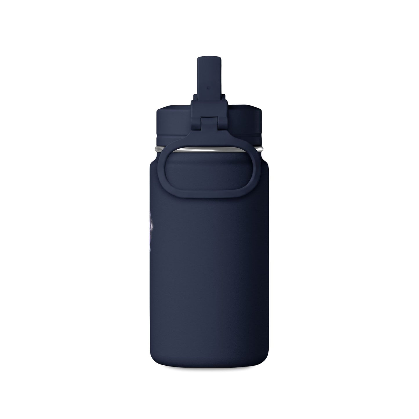 NeuroVibe Butterfly Mini Water Bottle | Kids Back-to-School Drink Bottle | Purple Teal School Hydration Bottle