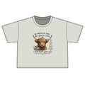 Motivational Highland Cow T-Shirt – Inspirational Western Country Graphic Tee | Be Proud of How Far You’ve Come | Rustic Farmhouse Positive Mindset Shirt