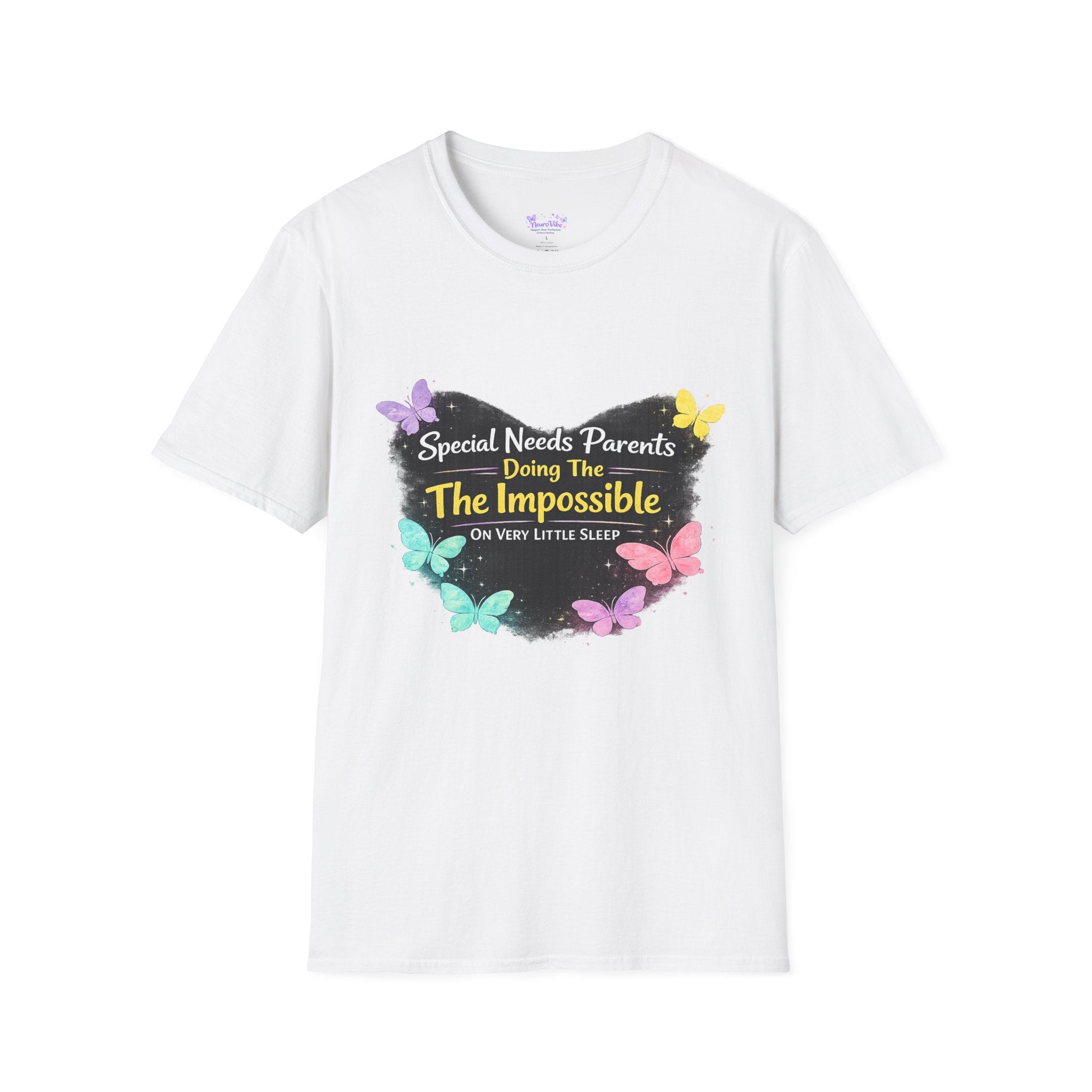 Special Needs Parent Shirt | Doing The Impossible On Very Little Sleep Tee | Autism ADHD Parent Support Shirt