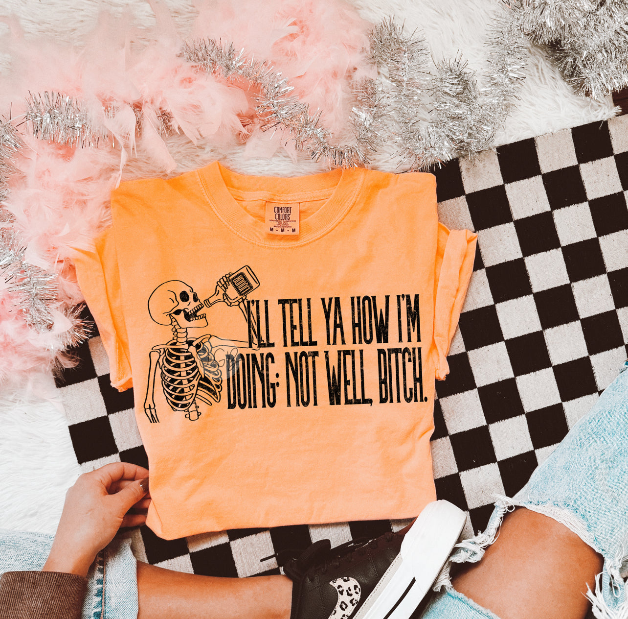 Not Well Bestie Tee