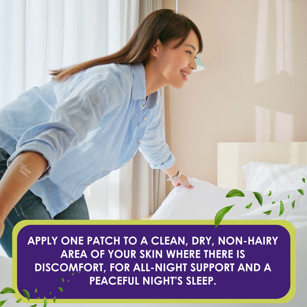 🌱Relief Night Patch - 8 pack Arnica, White Willow Bark, Melatonin for Soreness for sleep