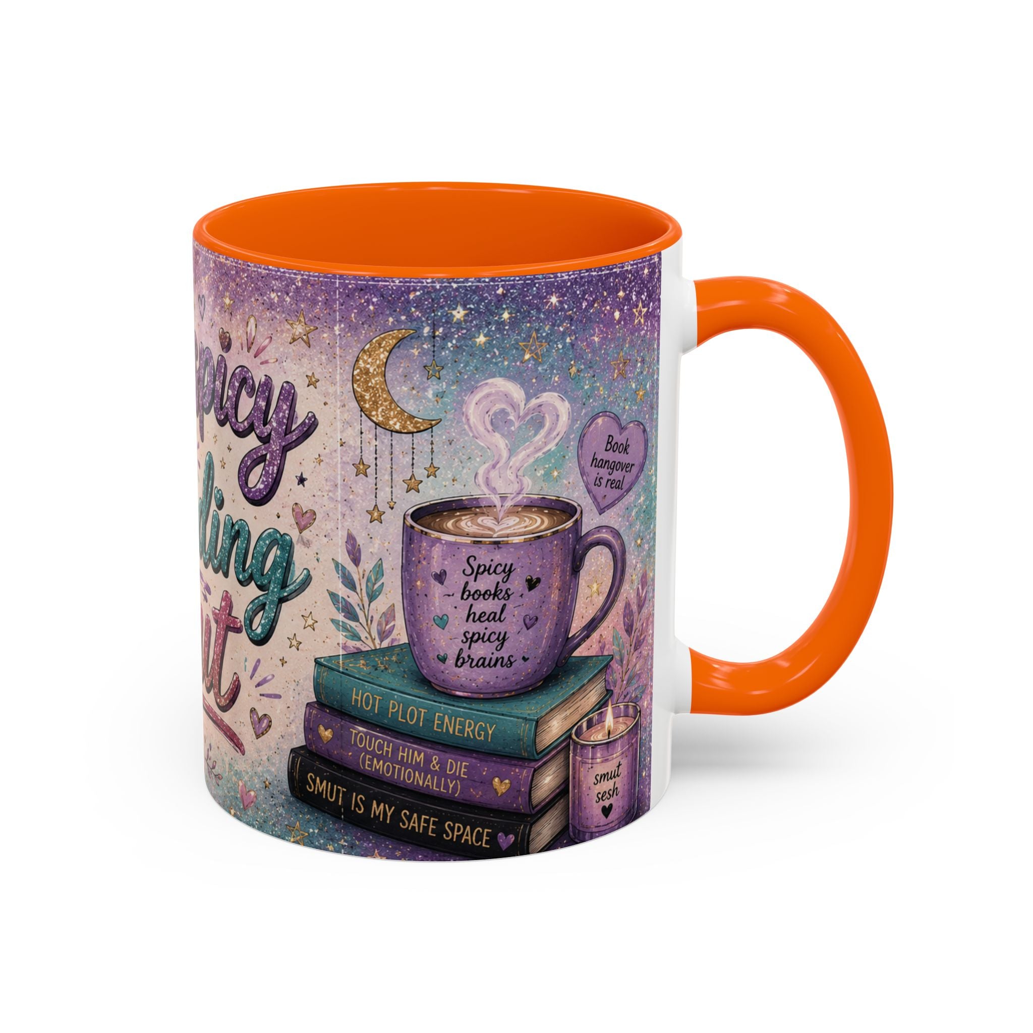 Neurospicy & Reading Smut Mug 📚 | Cozy Booktok Coffee Cup | NeuroVibe Shop™