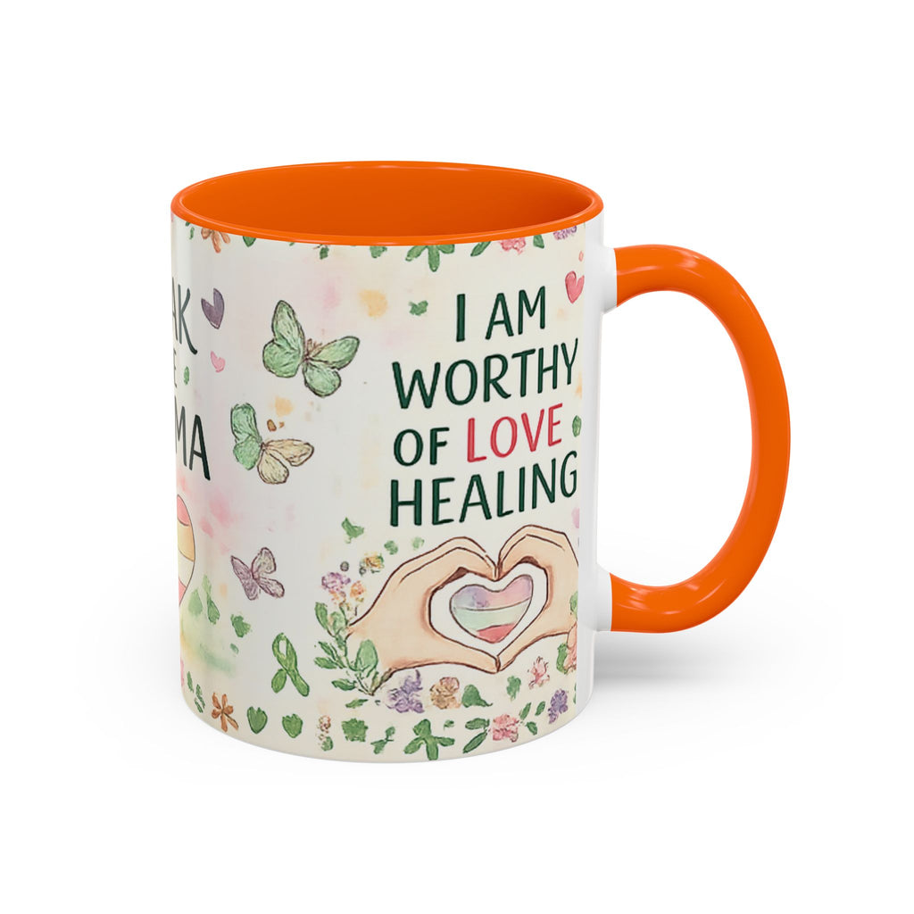 Break the Stigma Mug 💚 | Mental Health Awareness Coffee Cup | NeuroVibe Shop™