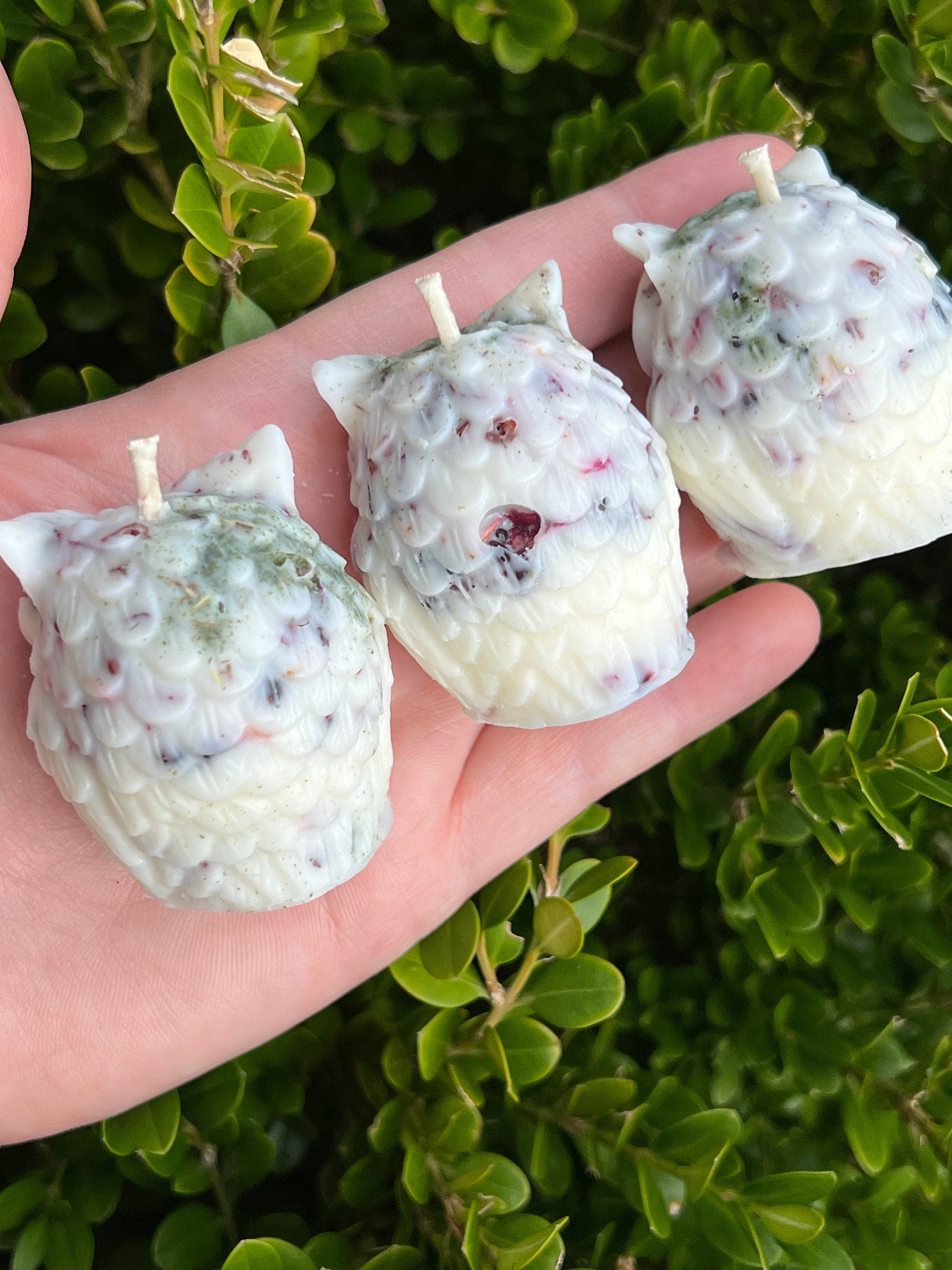 SPECIAL EDITION Lilith Offering Ritual Owl Crystal Candles | Dark Moon Goddess Lilit Temptress Witchcraft Altar Spell Magic Deity Intention