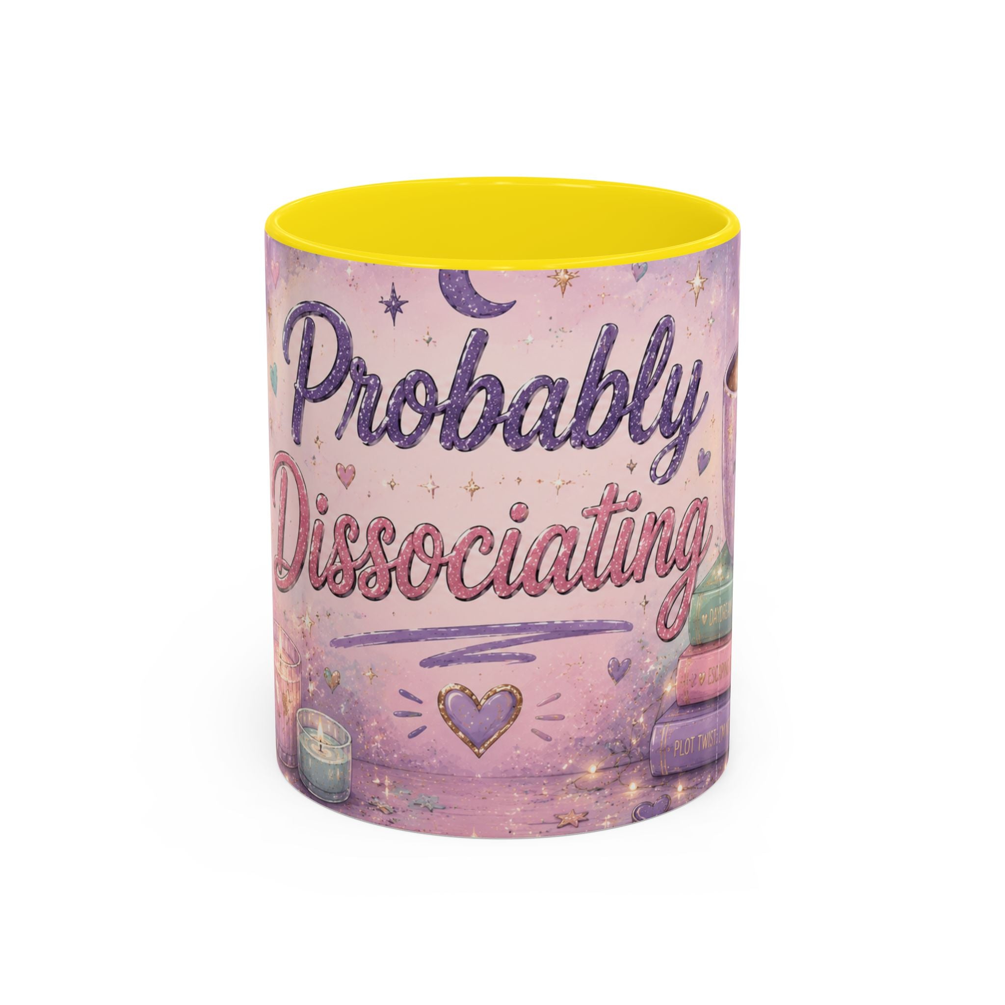 Probably Dissociating Mug 🌙 | Pastel Neurospicy Coffee Cup | NeuroVibe Shop™