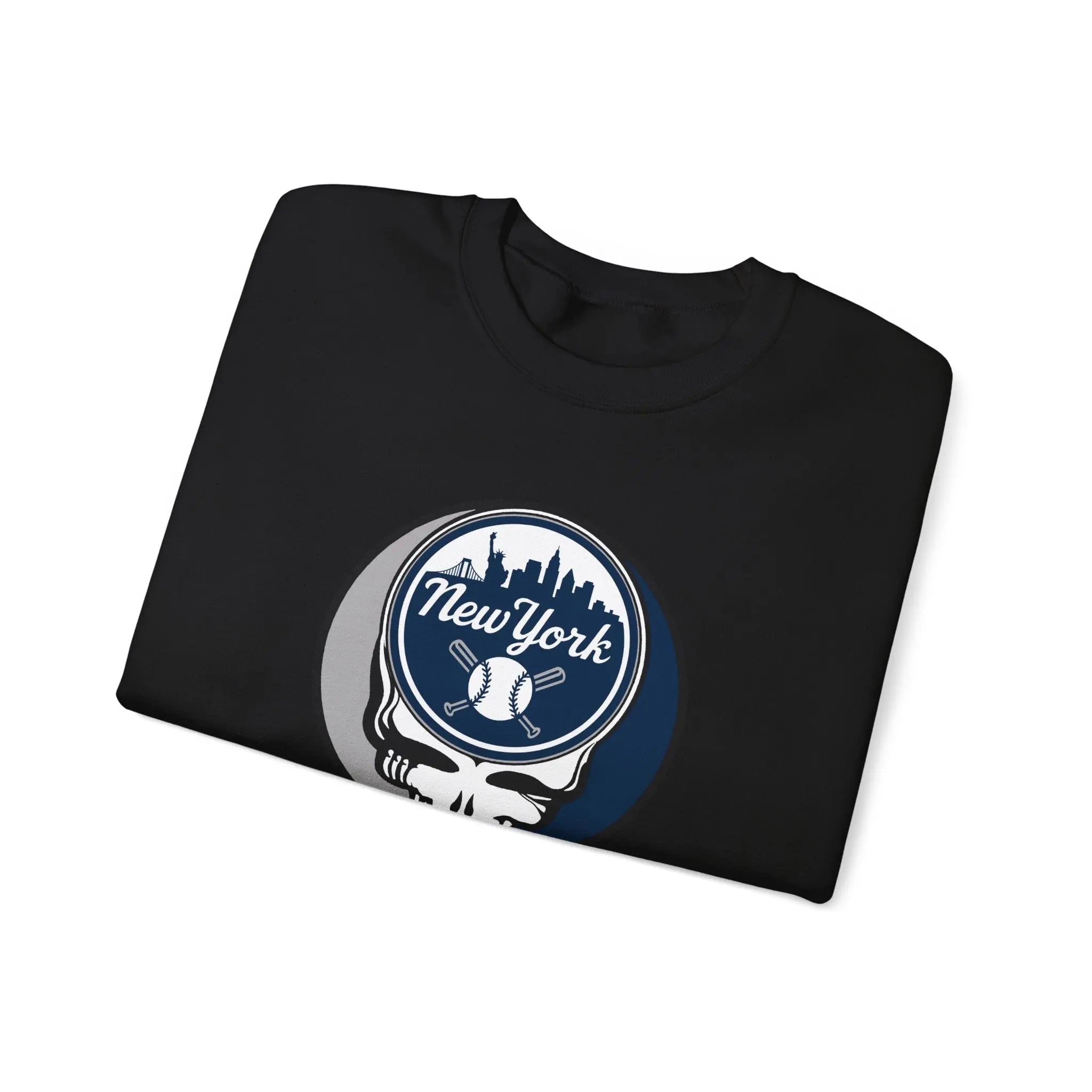 New York Yankees Original Stealie Grateful Dead Crewneck Grateful Dead Sweatshirt