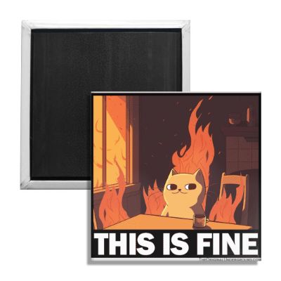 Echoes of Jake: Still Burning, Still Breathing (This Is Fine Cat)