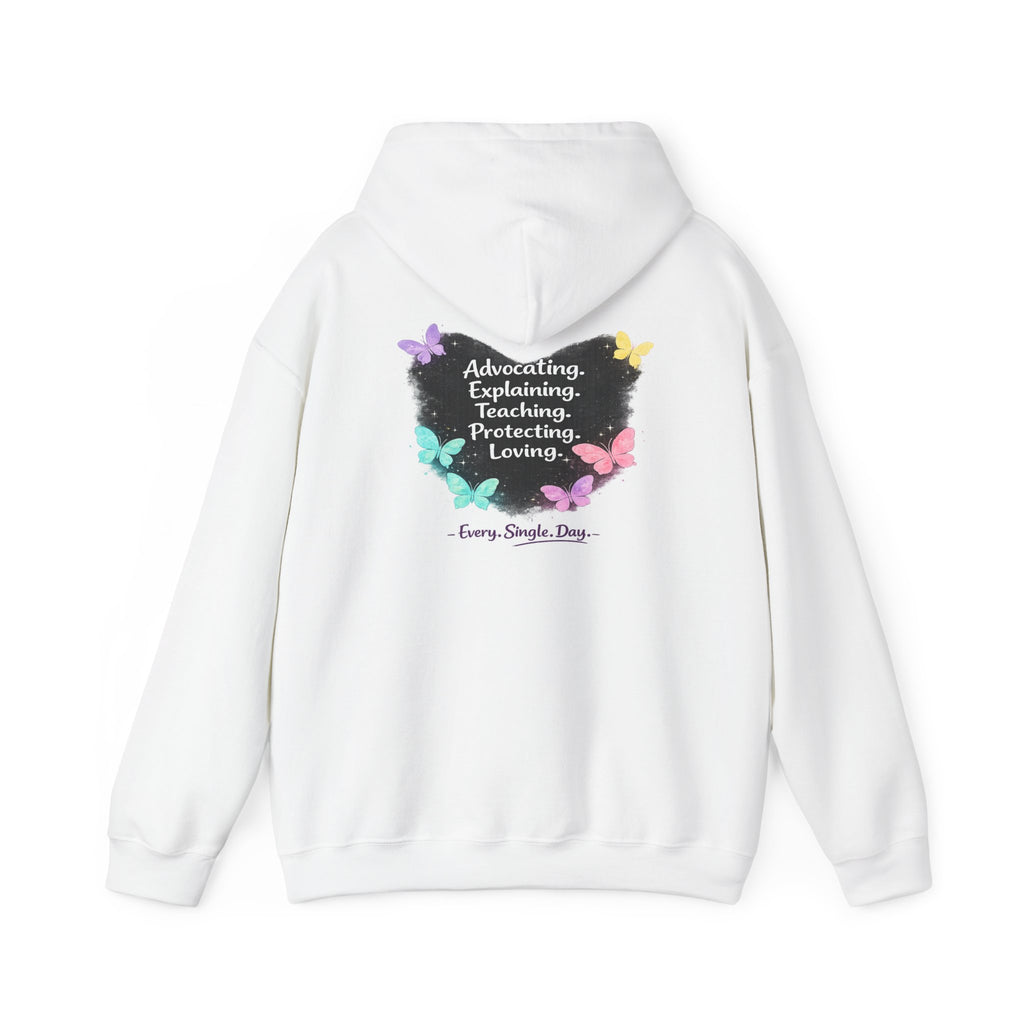 Special Needs Parent Hoodie, Doing The Impossible On Very Little Sleep Tee, Autism Mom Gift, ADHD Parent Hoodie, Advocate Hoodie