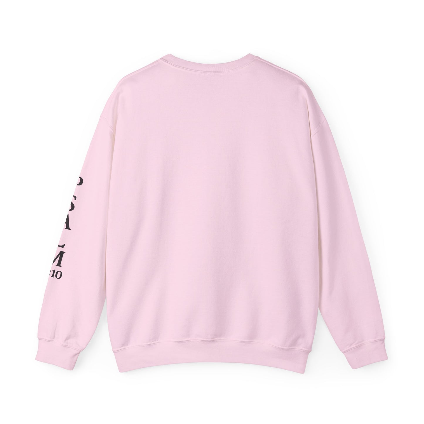 Be Still & Know Crewneck Sweatshirt | Psalm 46:10 Christian Faith Sweatshirt