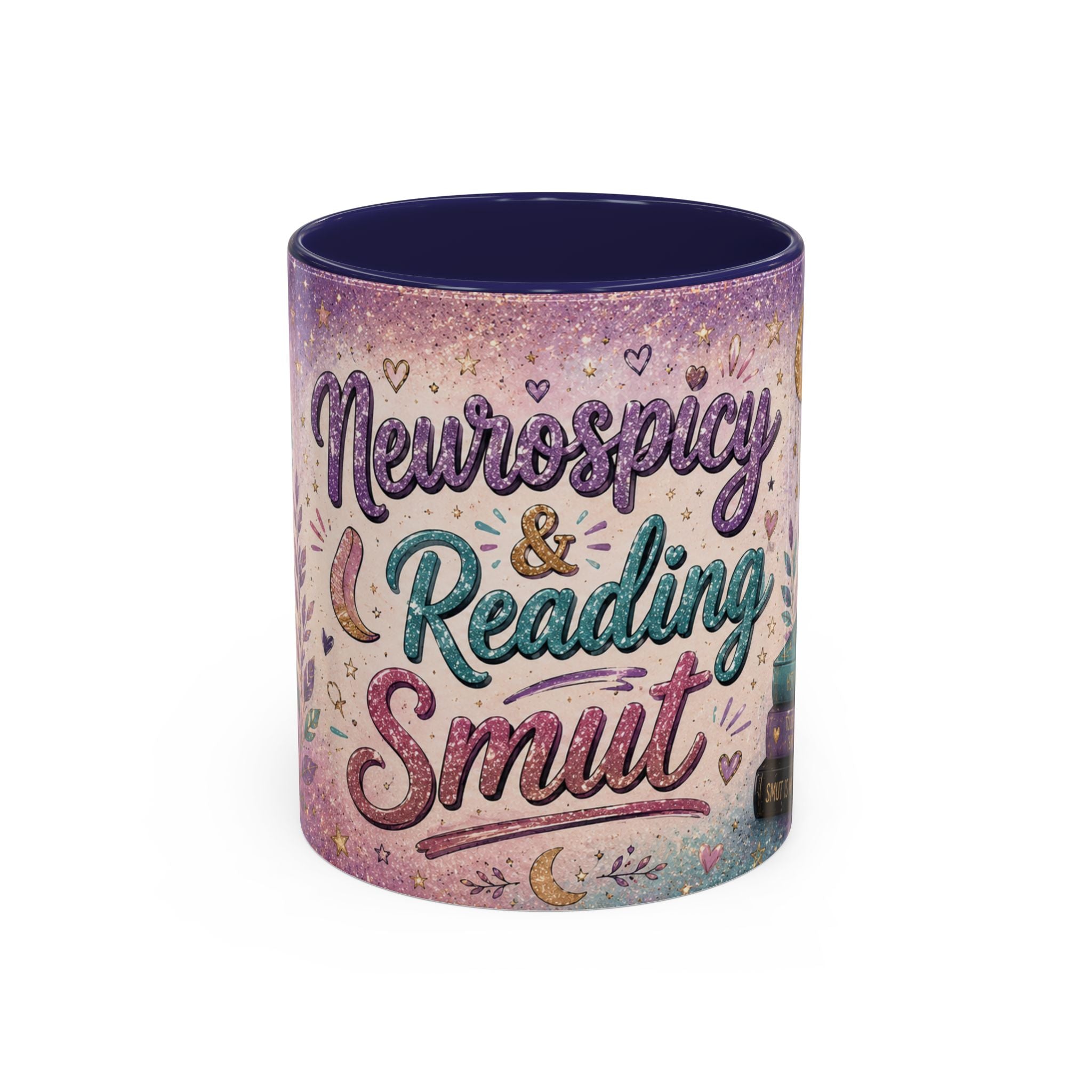 Neurospicy & Reading Smut Mug 📚 | Cozy Booktok Coffee Cup | NeuroVibe Shop™