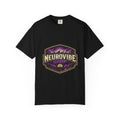NeuroVibe Shop Ignite Your Mind T-Shirt | Purple Lightning Brain Graphic Tee | Neurodiversity Awareness Shirt | ADHD Autism Mental Health Support Apparel