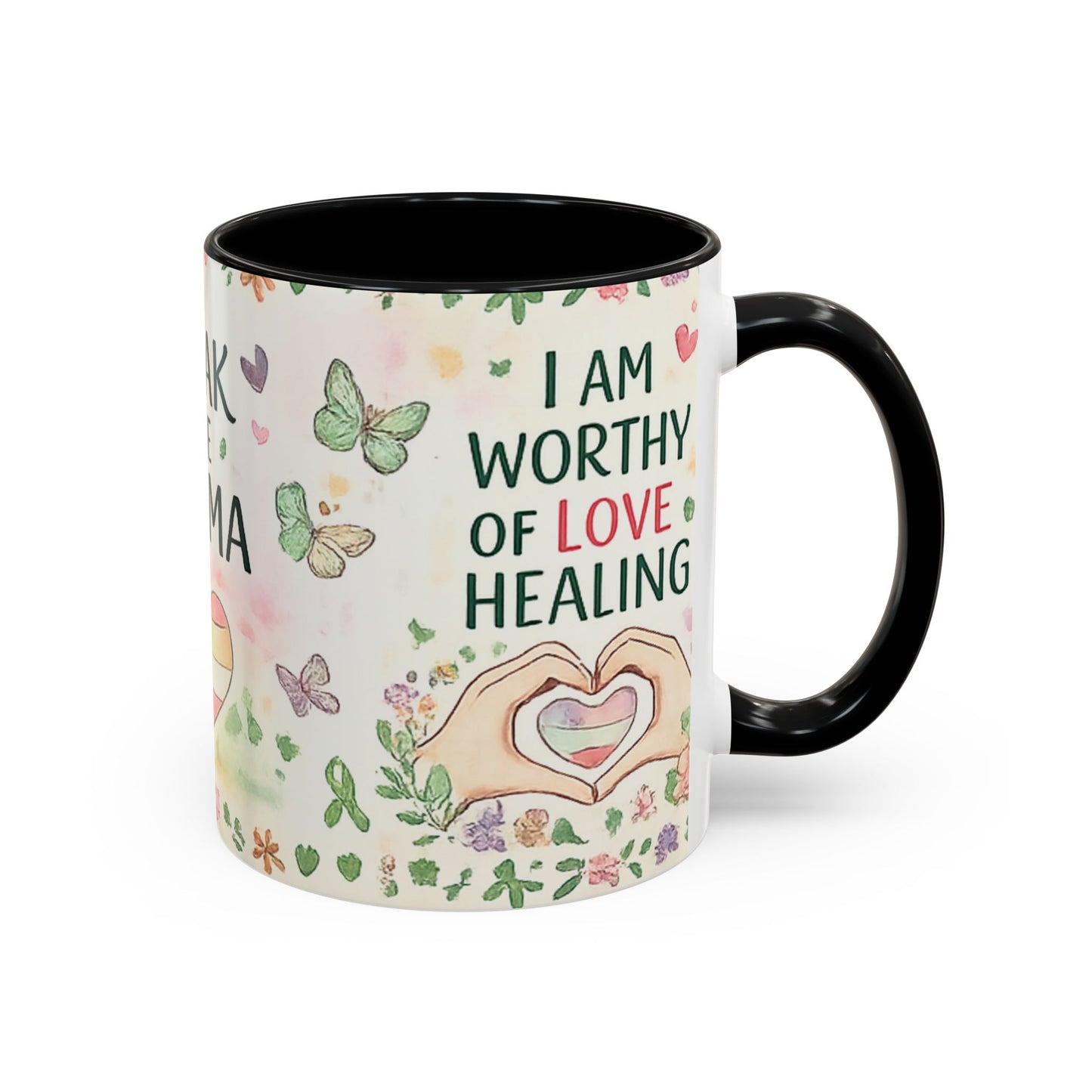 Break the Stigma Mug 💚 | Mental Health Awareness Coffee Cup | NeuroVibe Shop™
