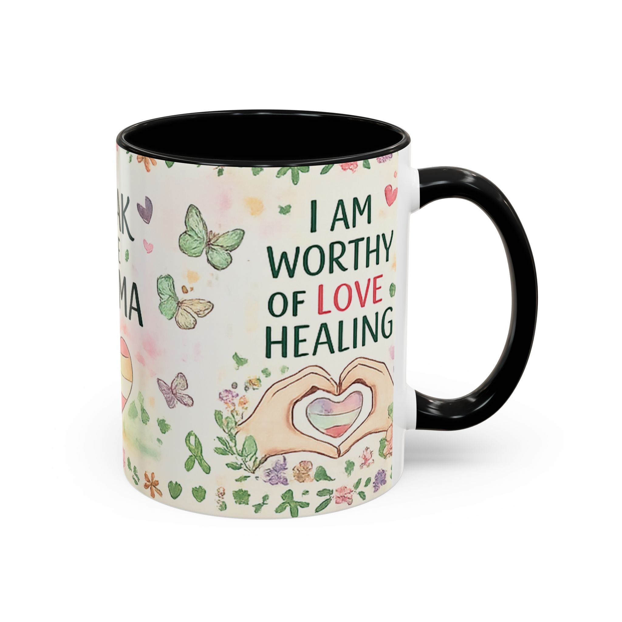Break the Stigma Mug 💚 | Mental Health Awareness Coffee Cup | NeuroVibe Shop™
