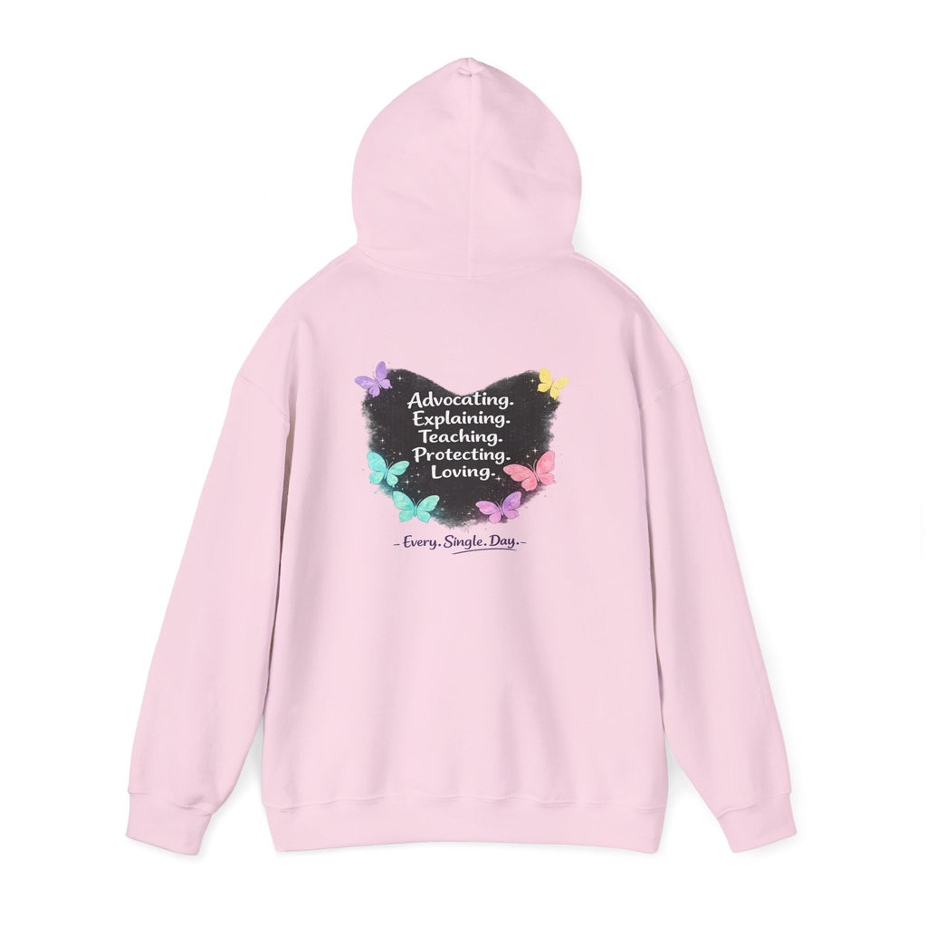 Special Needs Parent Hoodie, Doing The Impossible On Very Little Sleep Tee, Autism Mom Gift, ADHD Parent Hoodie, Advocate Hoodie