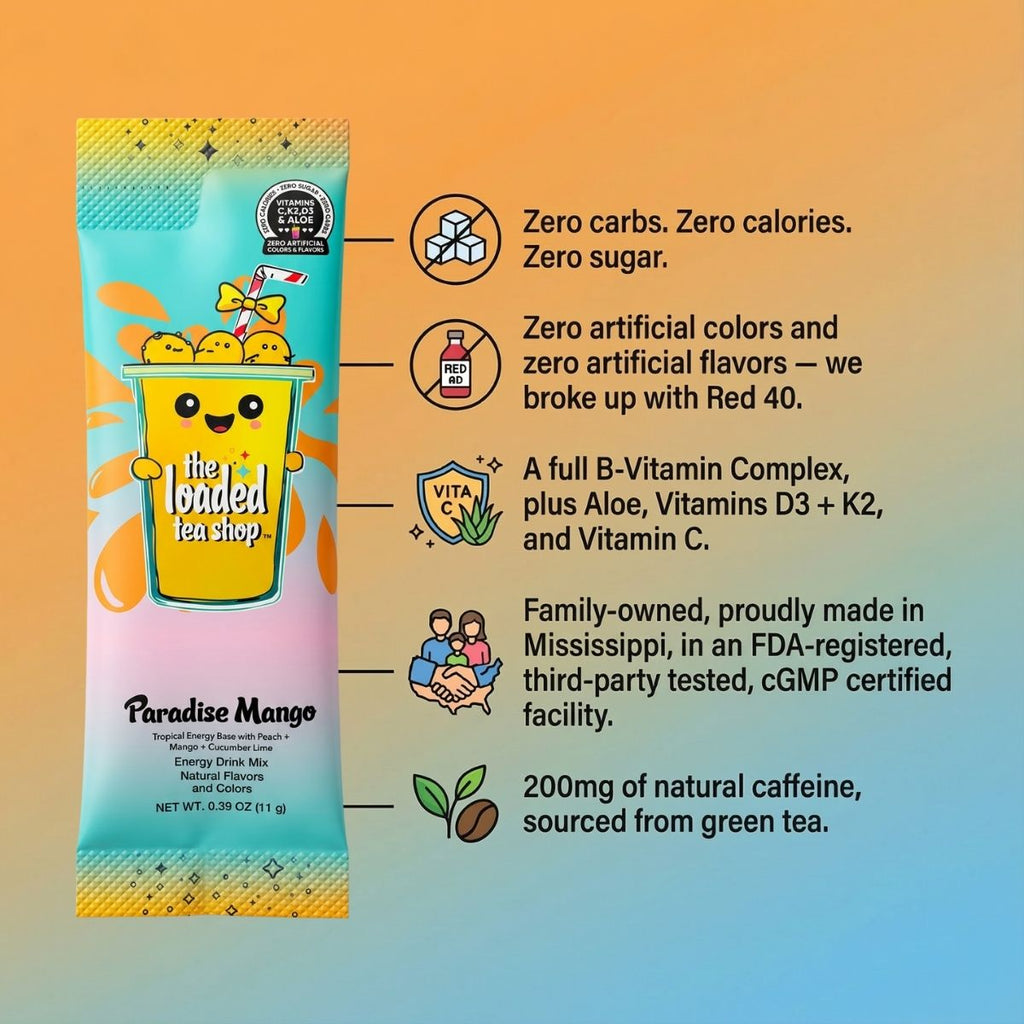 🧋 Loaded Tea Shop | Paradise Mango Boost