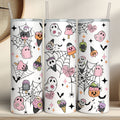Soft Spooky Vibes 👻 | Cute Halloween Skinny Tumbler |T1283