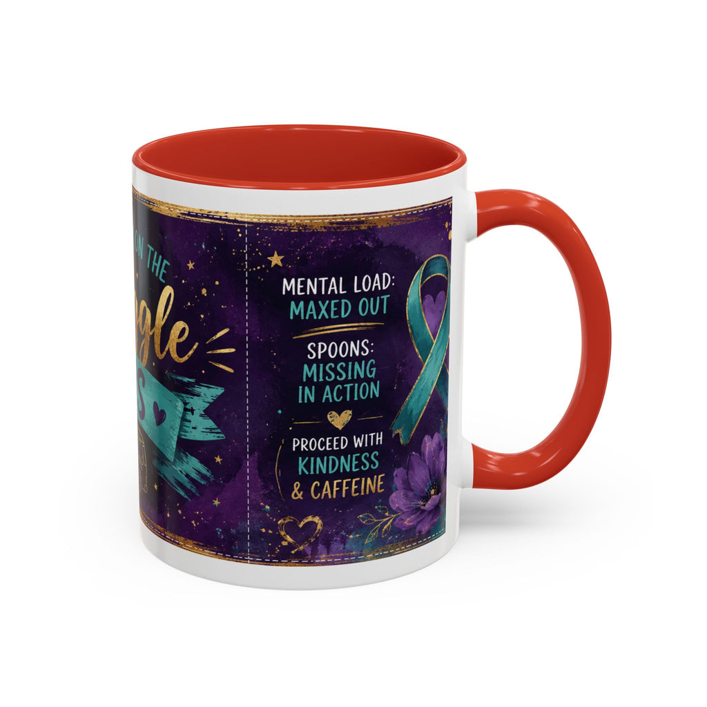 Currently on the Struggle Bus Mug 🚌 | Mental Load Coffee Cup | NeuroVibe Shop™