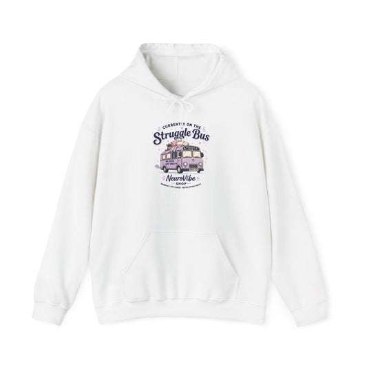 Currently on the Snuggle Bus Hoodie 🌙 | Cozy Camper Pullover | NeuroVibe Shop™