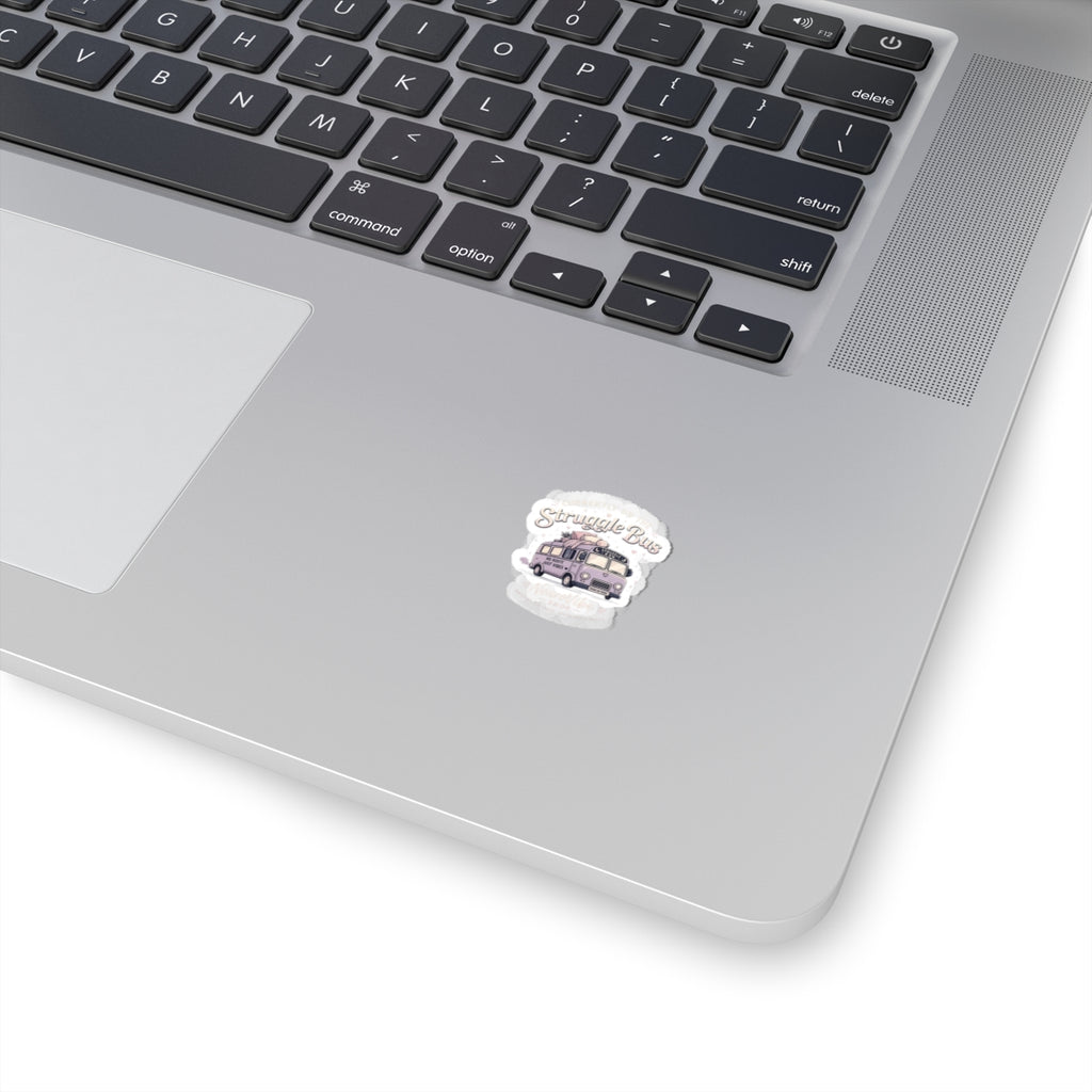 Currently on the Struggle Bus Sticker 🚌 | Retro Mental Health Decal | NeuroVibe Shop™