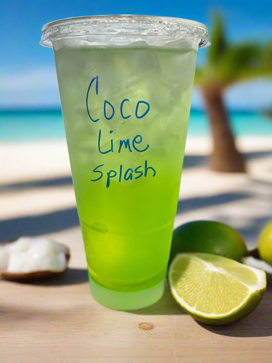 ⚡ Amped Up | Coco Lime Splash | Loaded Tea Mix