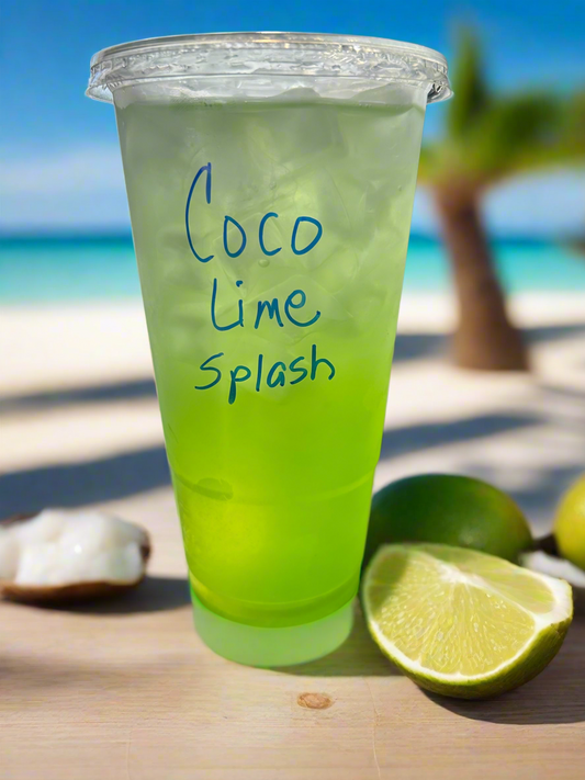 ⚡ Amped Up | Coco Lime Splash | Loaded Tea Mix
