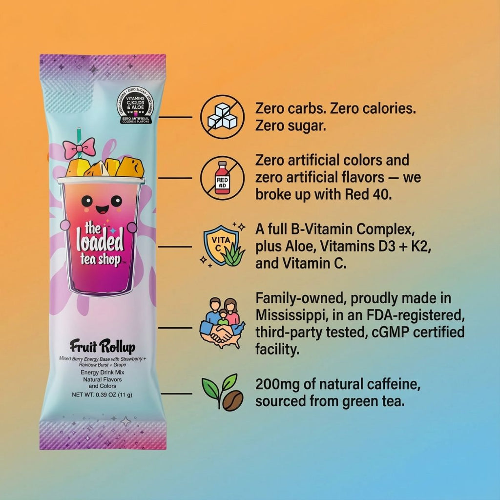 🧋 Loaded Tea Shop | Fruit Rollup Boost