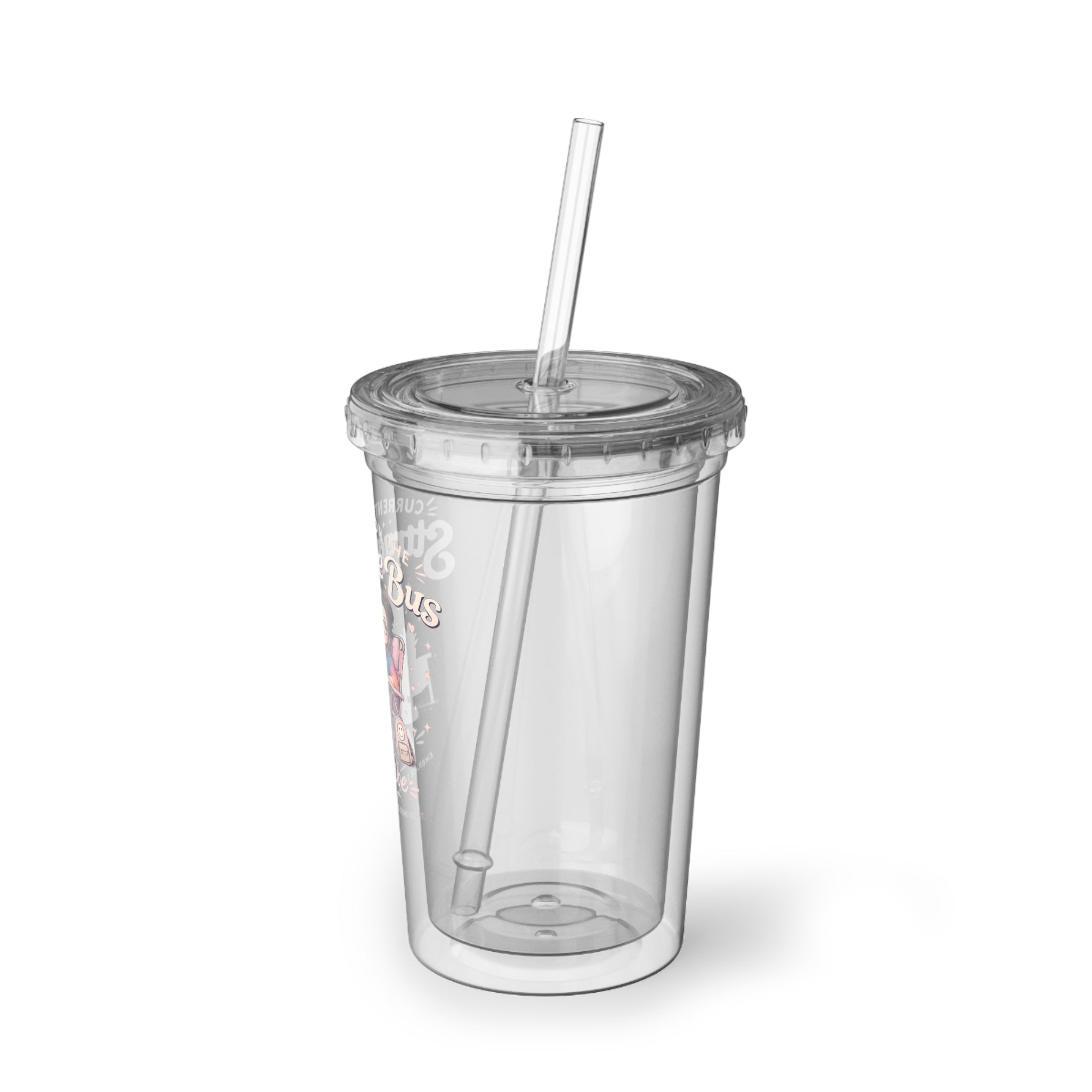 Currently on the Struggle Bus Tumbler ☕ | NeuroVibe Travel Cup | NeuroVibe Shop™