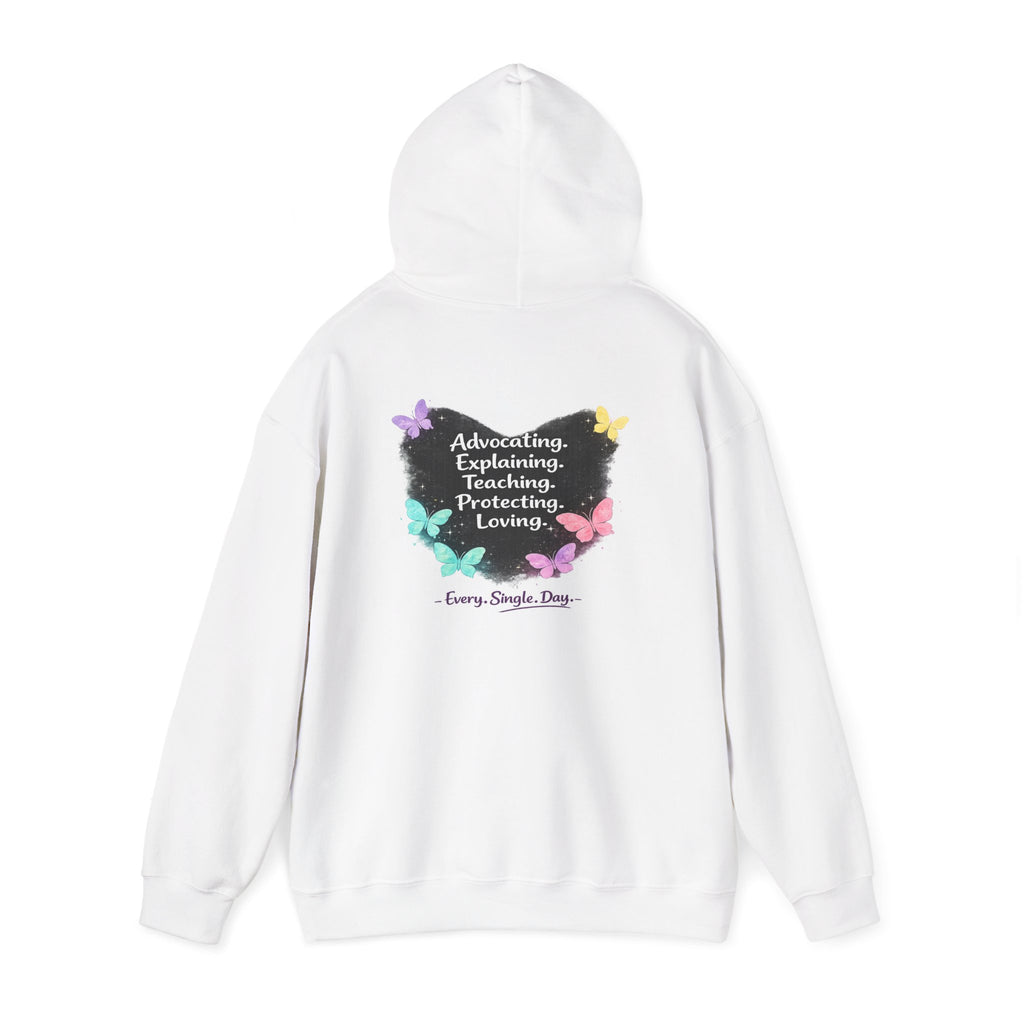 Special Needs Parent Hoodie, Doing The Impossible On Very Little Sleep Tee, Autism Mom Gift, ADHD Parent Hoodie, Advocate Hoodie