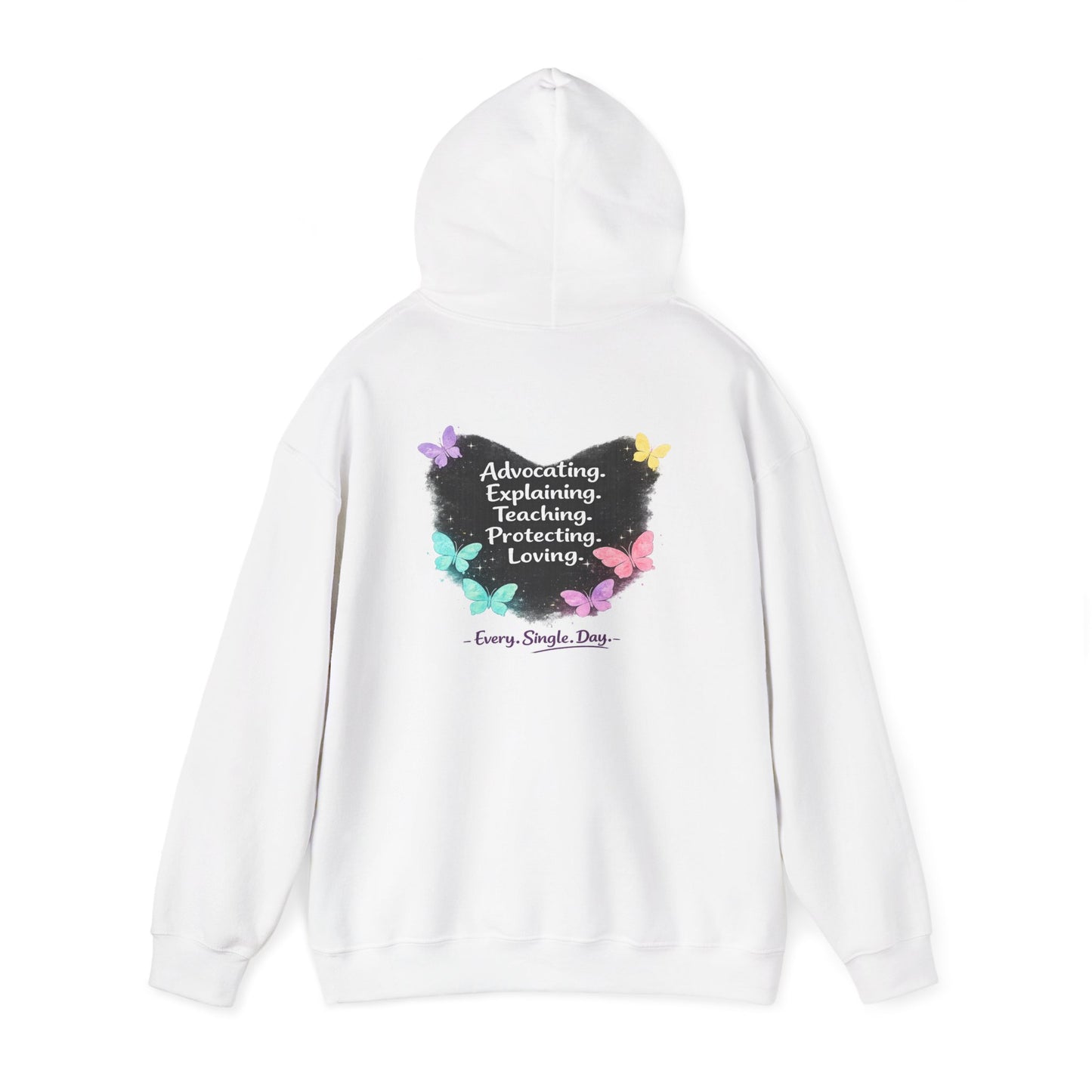 Special Needs Parent Hoodie, Doing The Impossible On Very Little Sleep Tee, Autism Mom Gift, ADHD Parent Hoodie, Advocate Hoodie