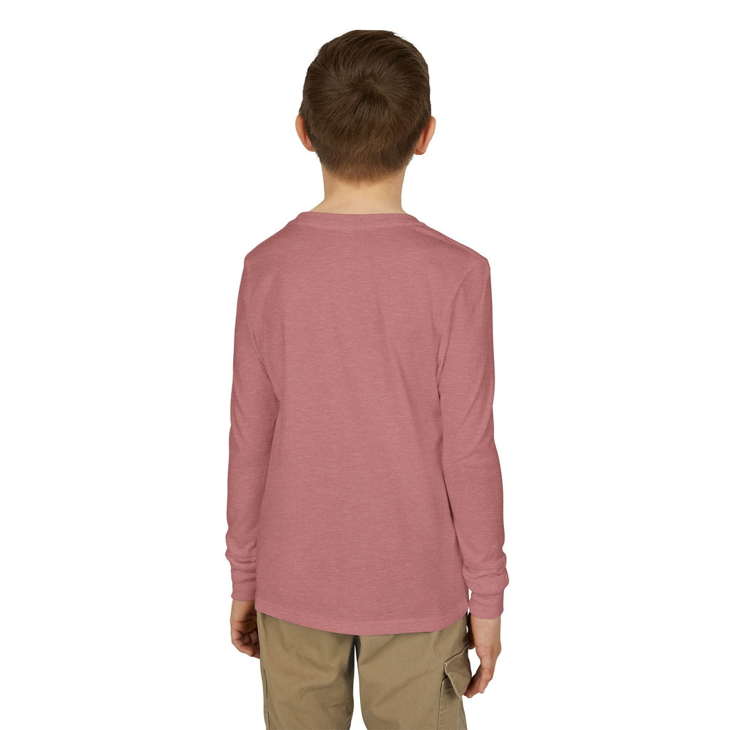 Cute Owl Youth Long Sleeve Shirt | Moon & Stars Night Owl Kids Graphic Tee | NeuroVibe Shop™