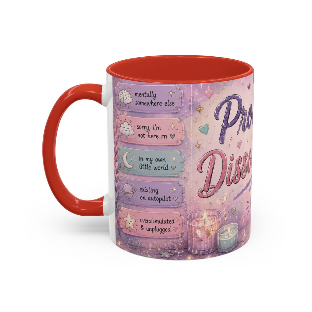 Probably Dissociating Mug 🌙 | Pastel Neurospicy Coffee Cup | NeuroVibe Shop™