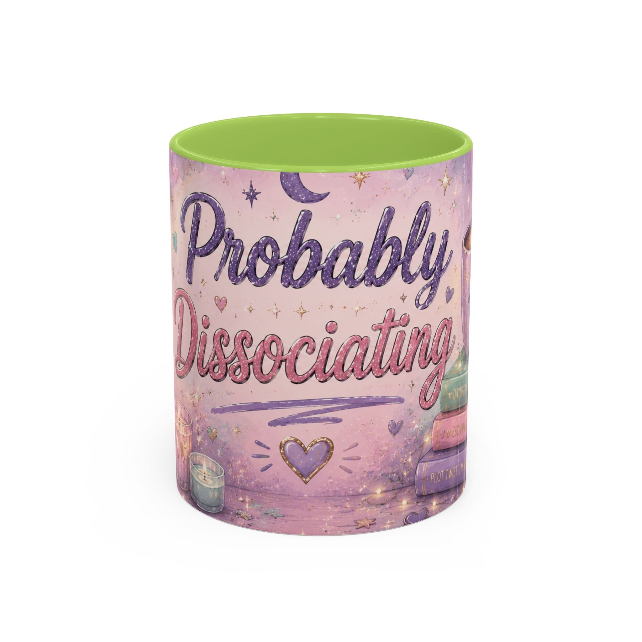 Probably Dissociating Mug 🌙 | Pastel Neurospicy Coffee Cup | NeuroVibe Shop™